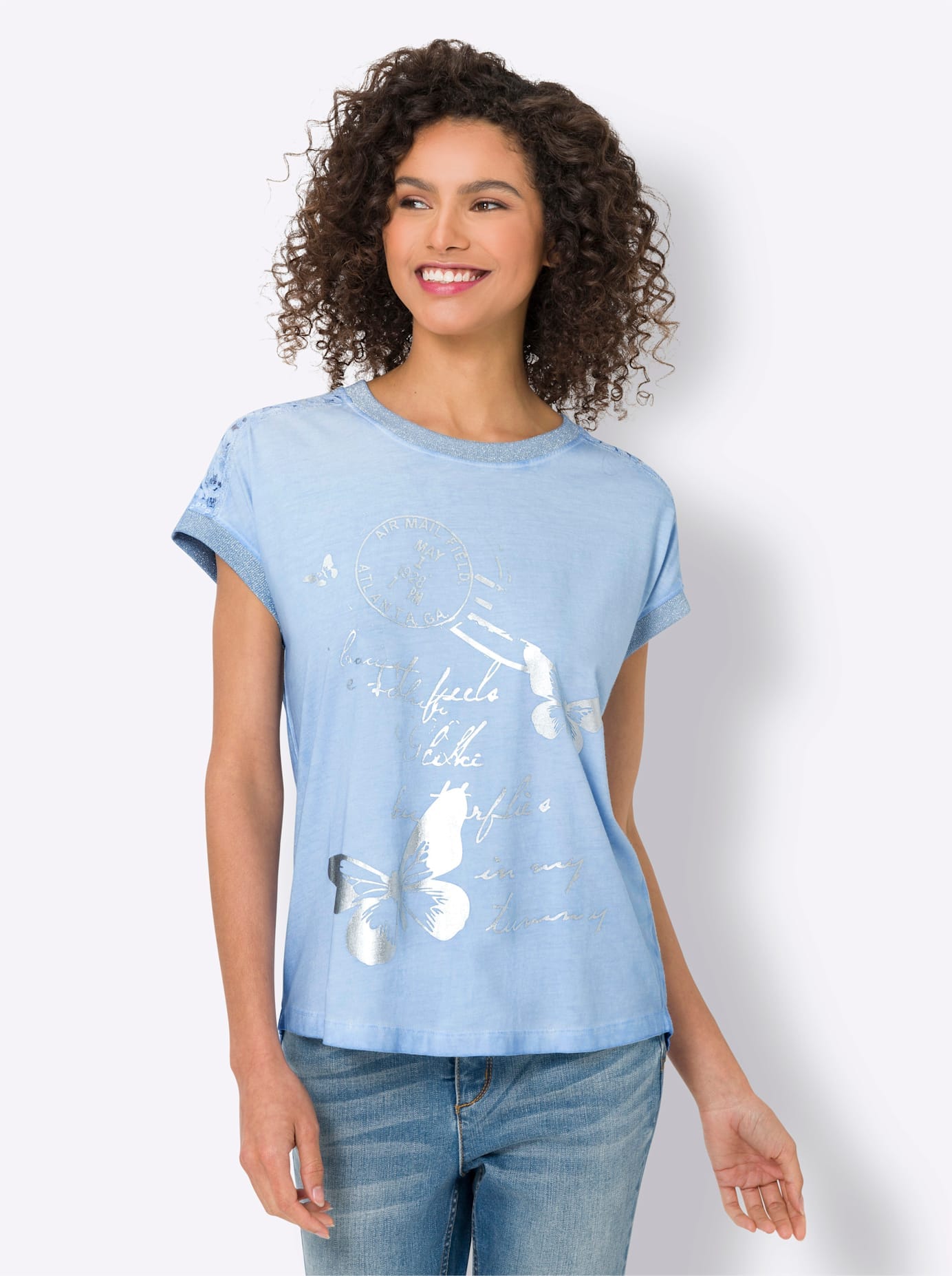 Rundhalsshirt »Shirt« Rundhalsshirt »Shirt« von heine