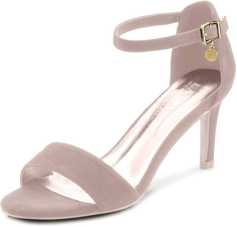 High-Heel-Sandalette in beige von LASCANA