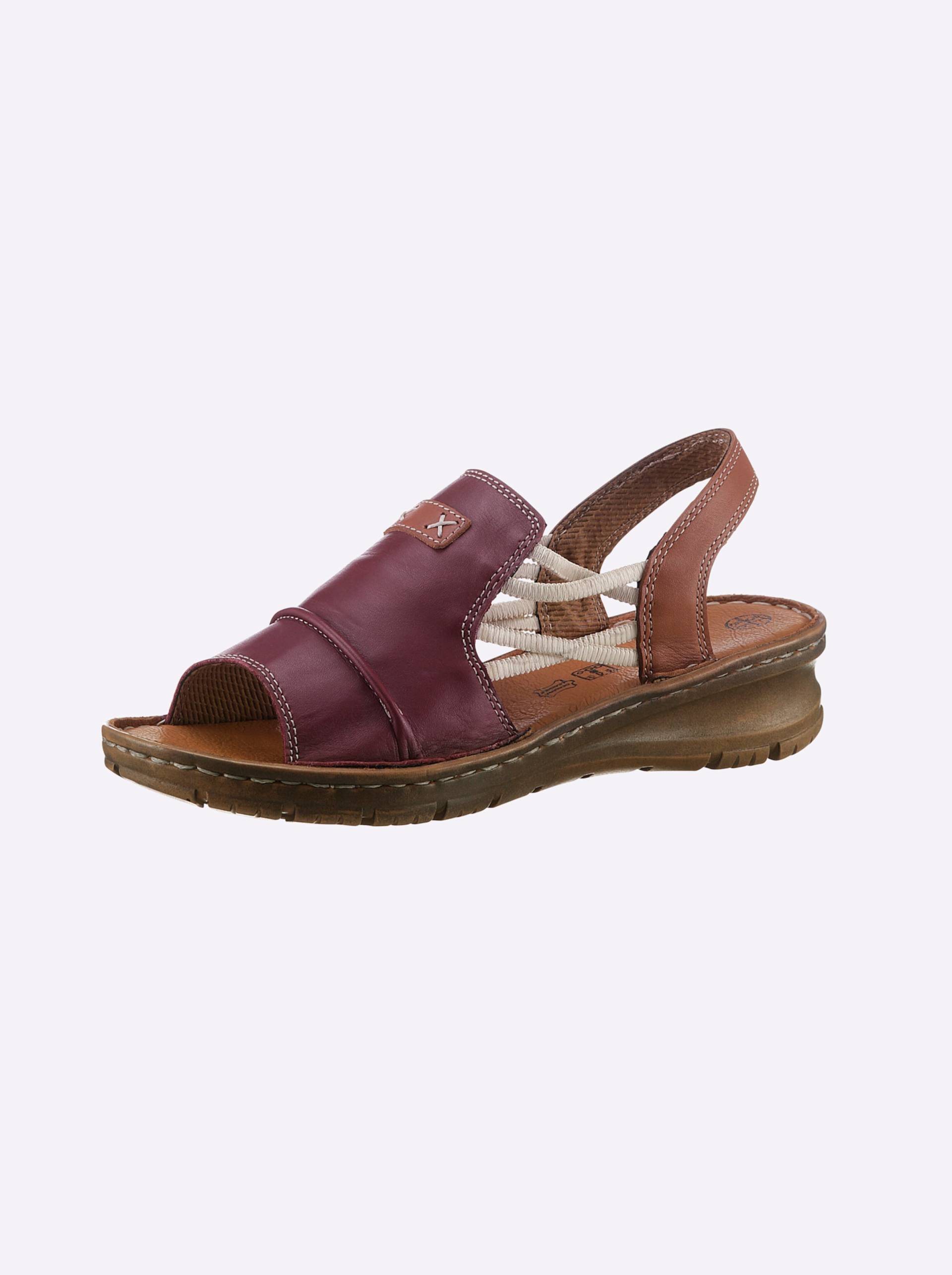 Sandalette in burgund von airsoft modern+