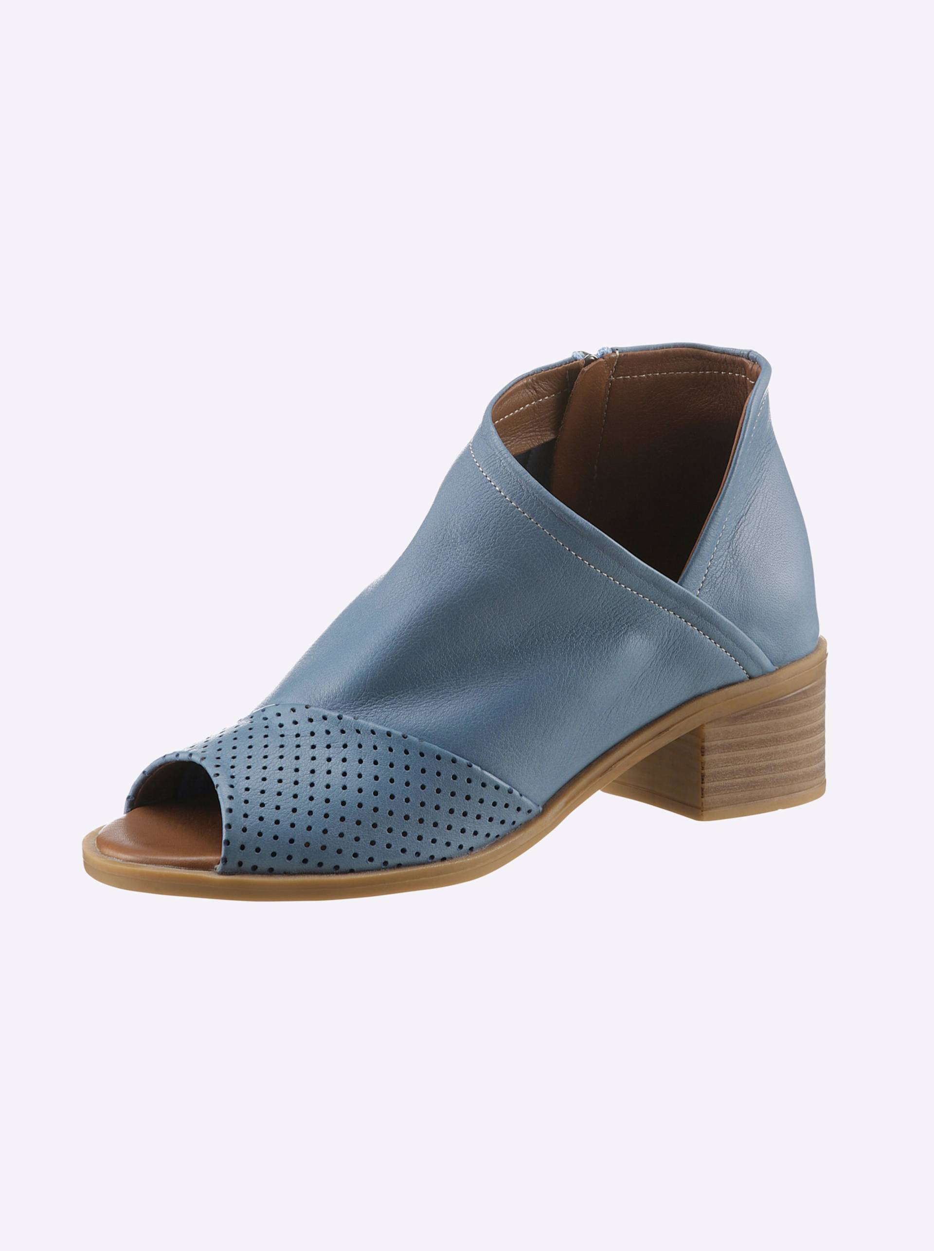 Sandalette in jeansblau von Andrea Conti