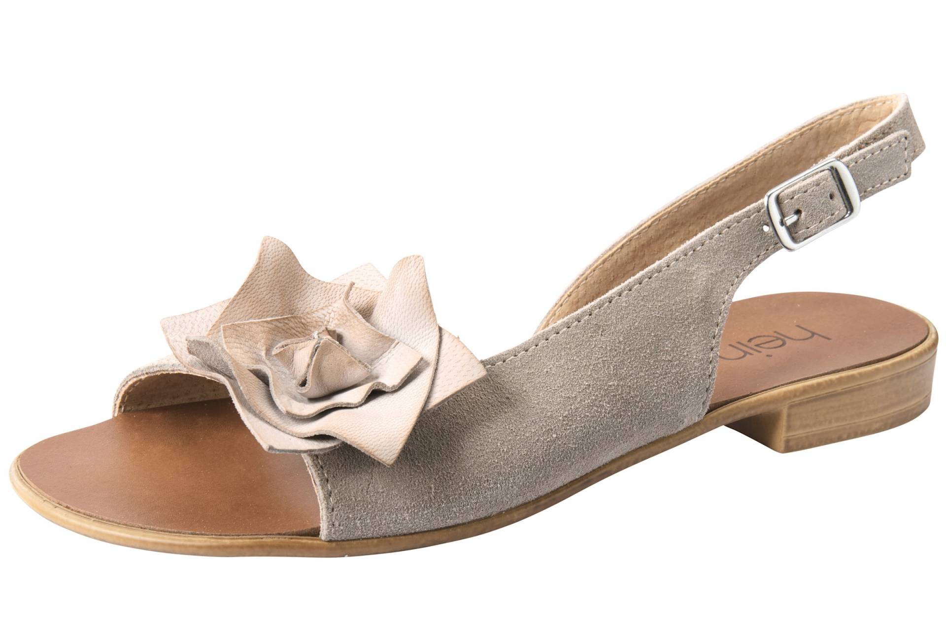 Sandale in taupe von heine