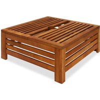 Schirmständer Abdeckung Akazienholz FSC®-zertifiziert 62x62x26cm von Deuba®