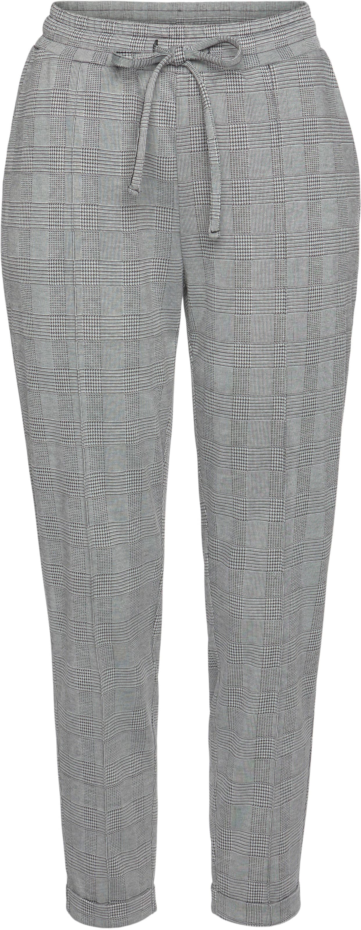 Jogger Pants in grau-schwarz-kariert von Vivance