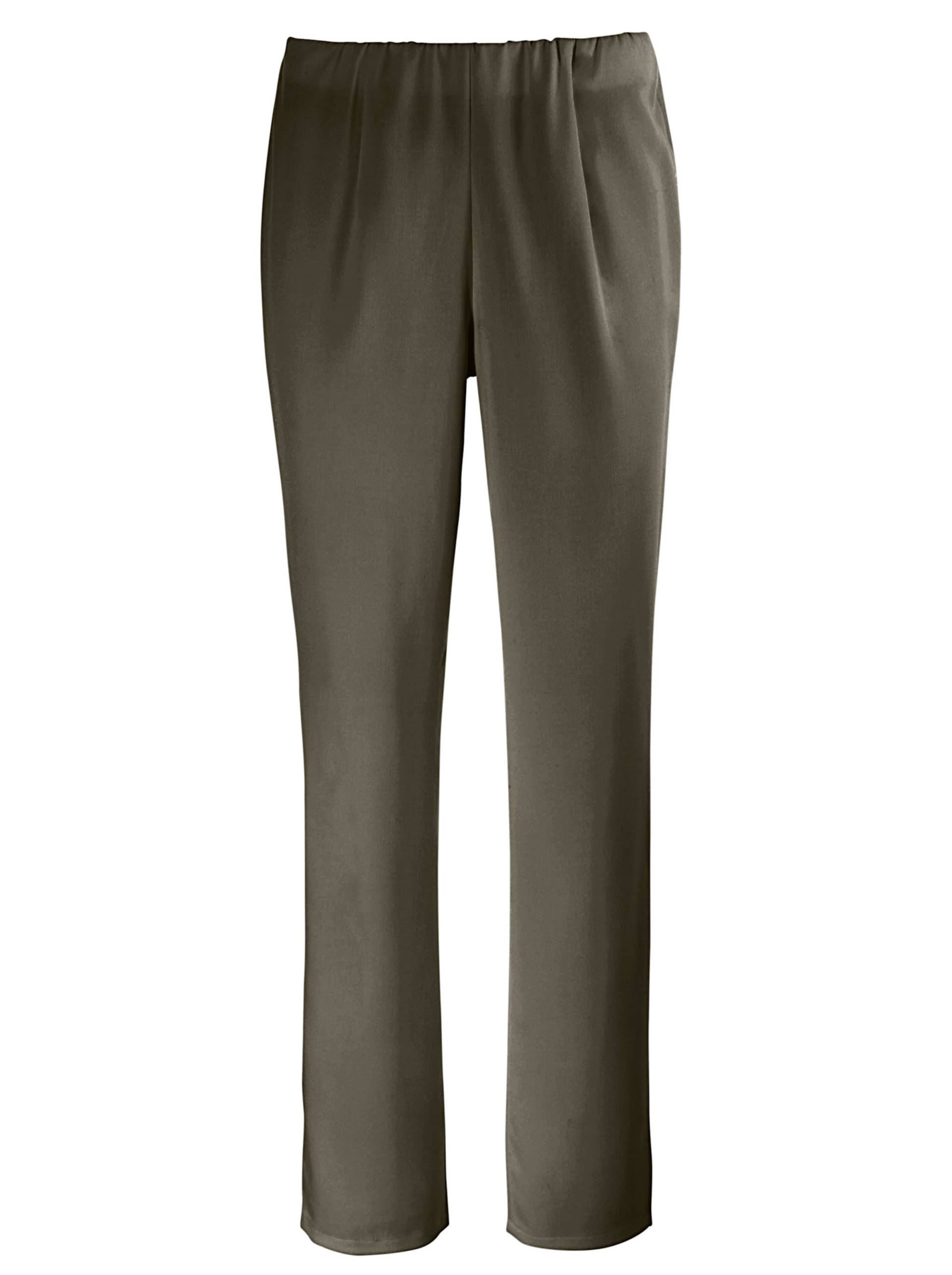 Stretch-Hose in khaki von heine