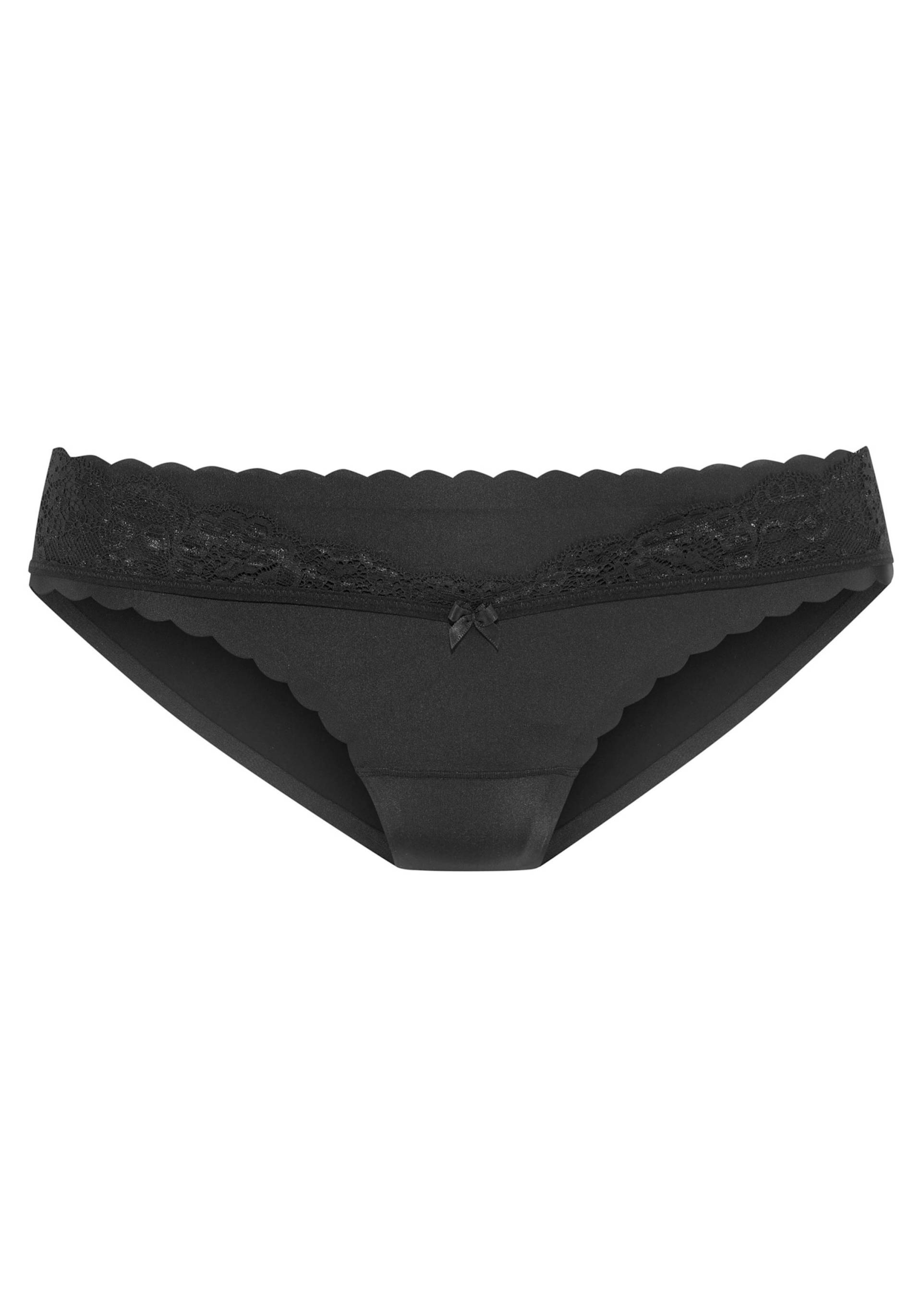 Bikinislip in schwarz von LASCANA