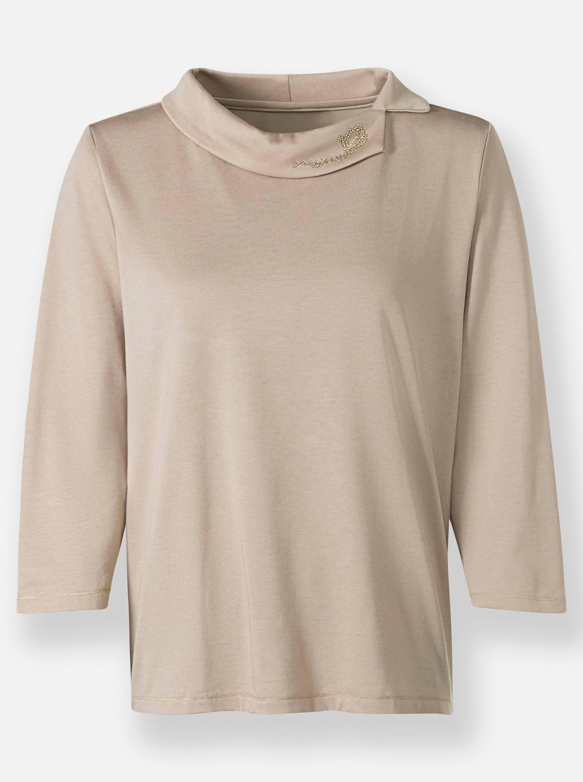 Shirt in beige von heine