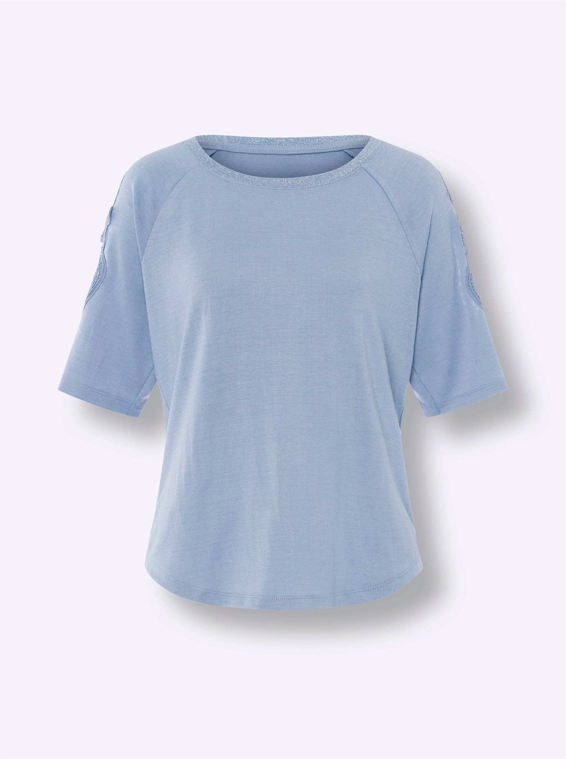 Shirt in bleu von heine