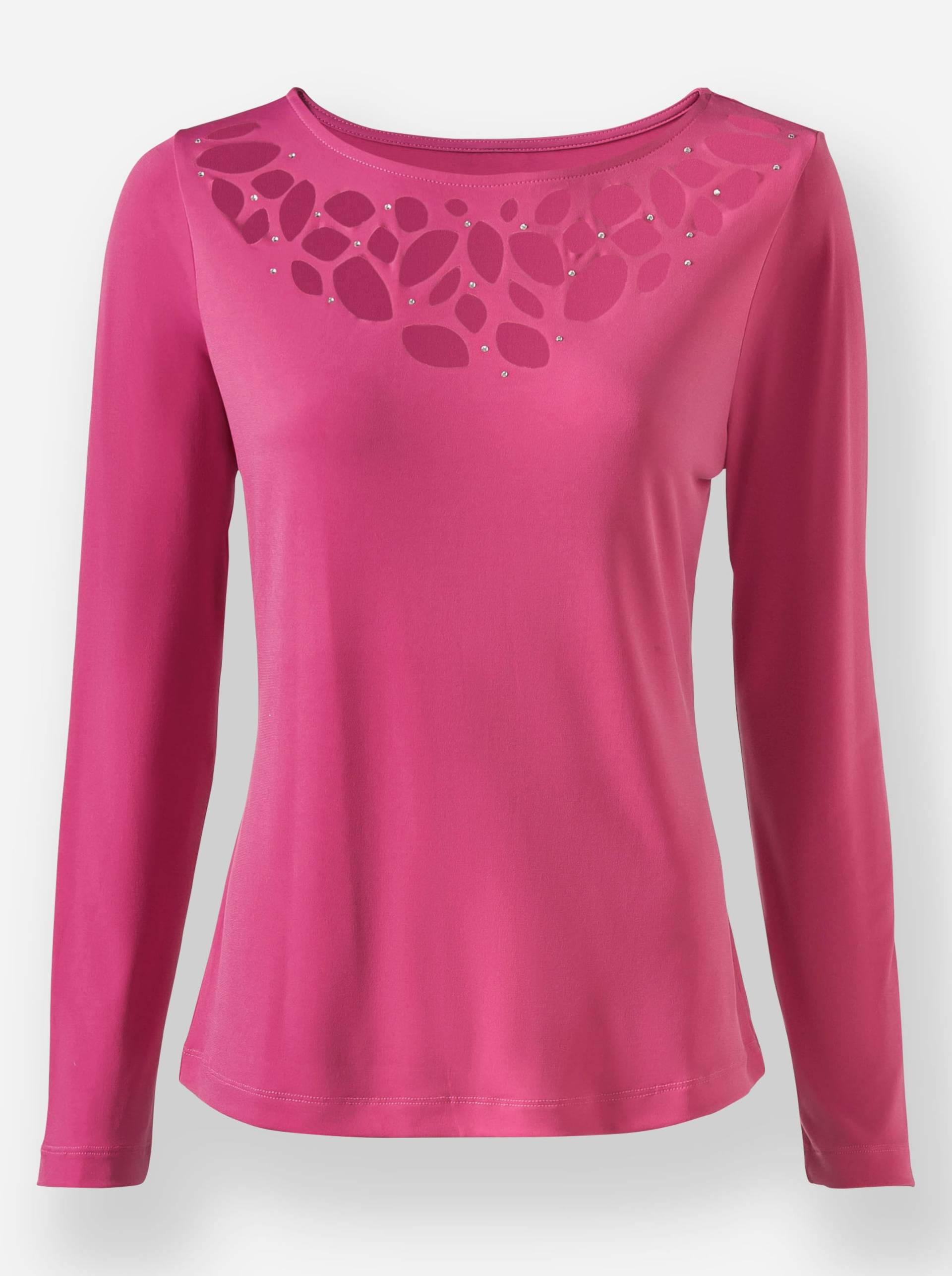 Shirt in fuchsia von heine