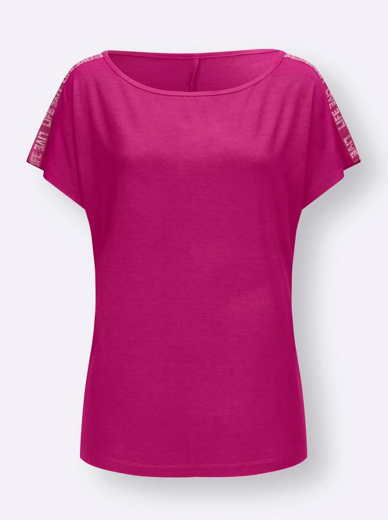 Shirt in fuchsia von heine