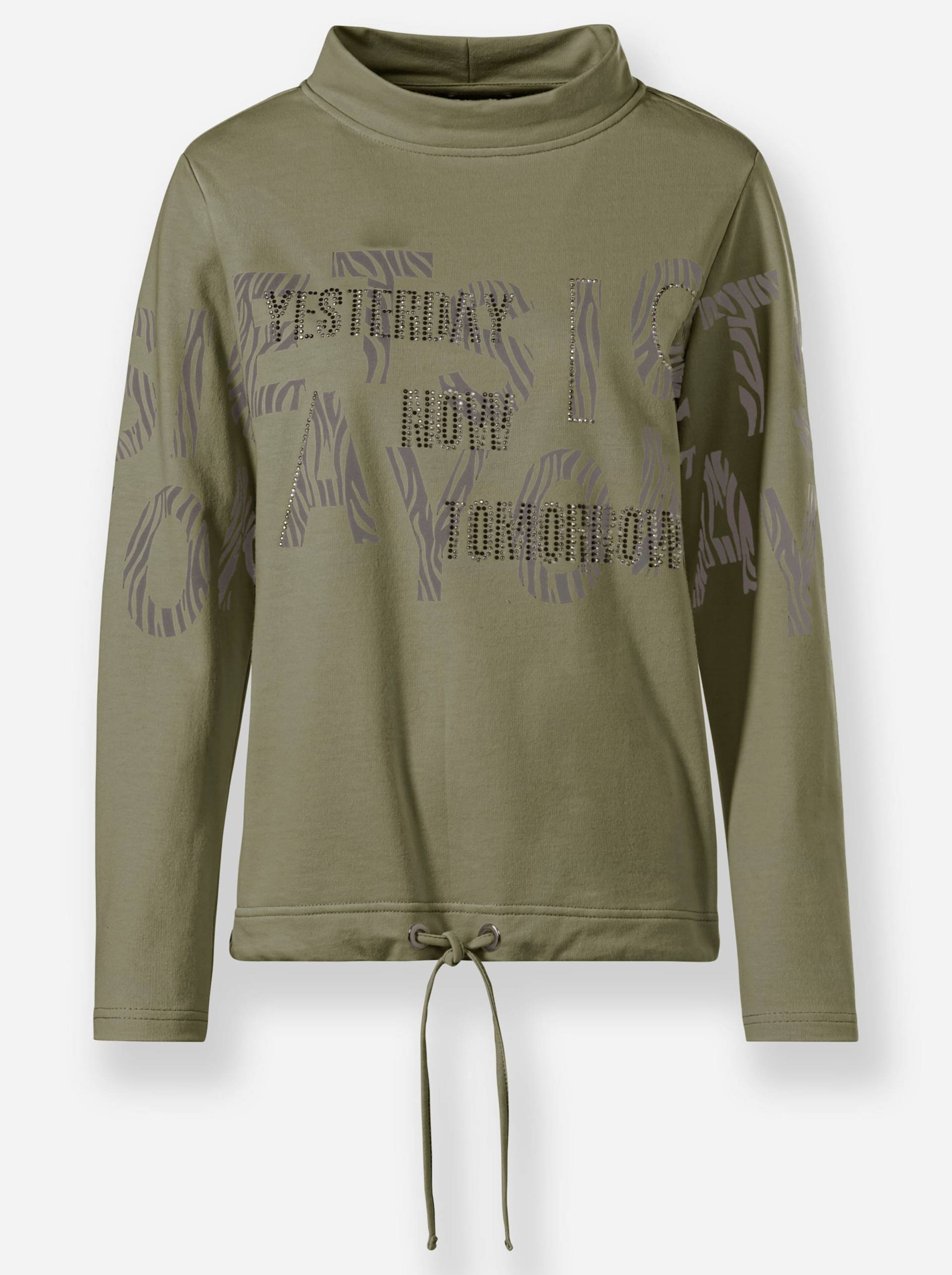 Shirt in khaki von heine