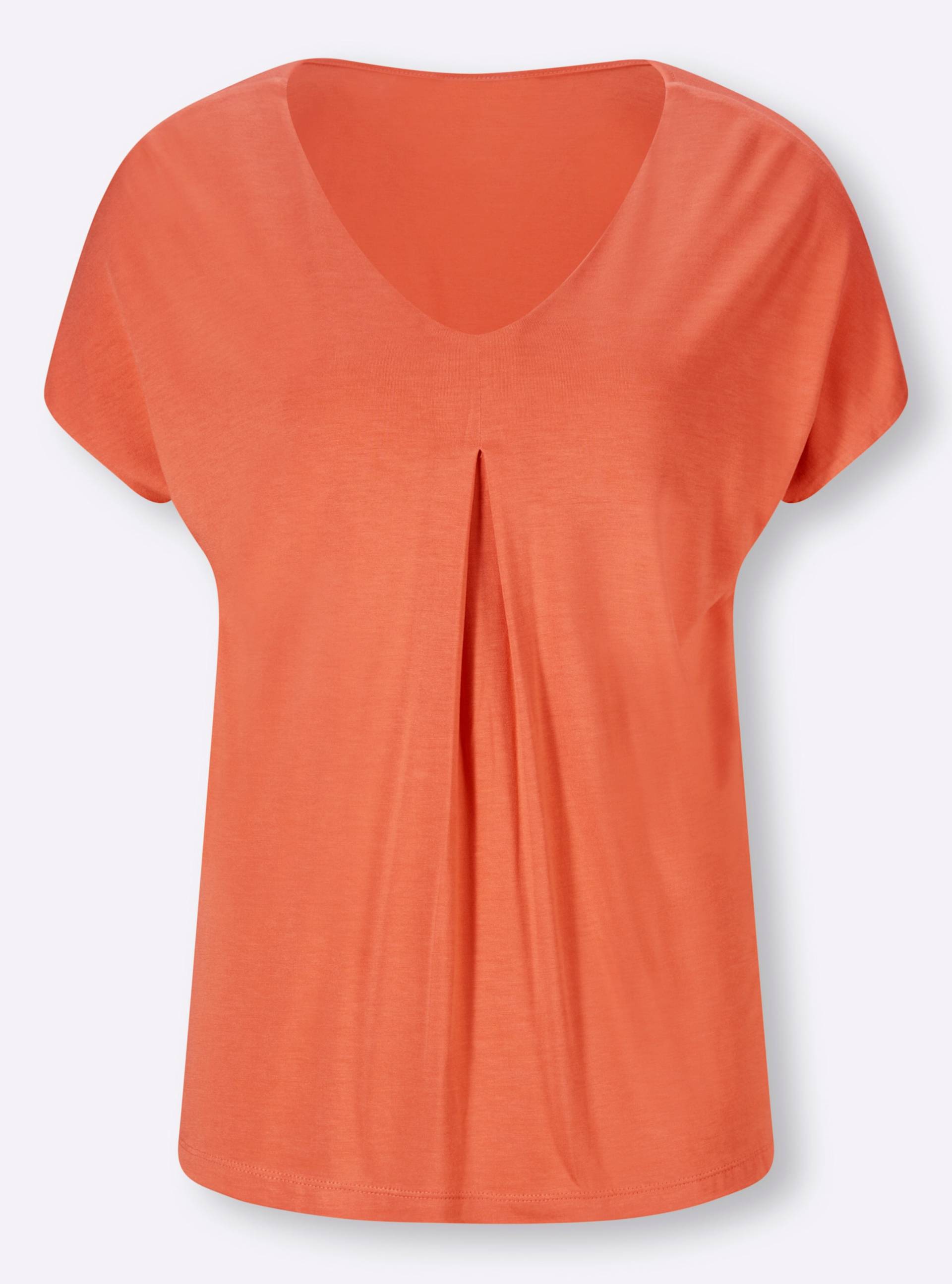 Shirt in mandarine von heine