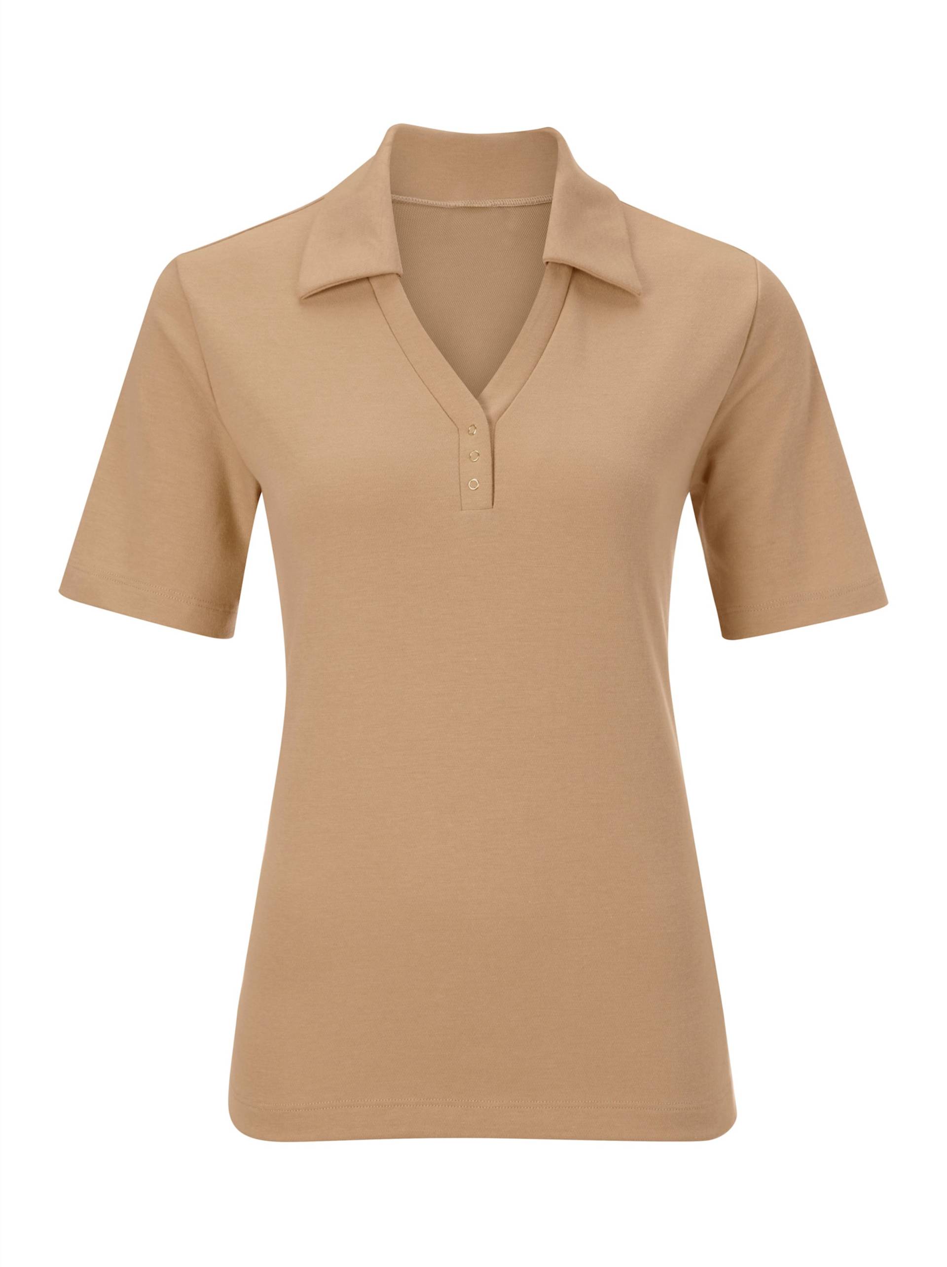 Poloshirt in sand von heine