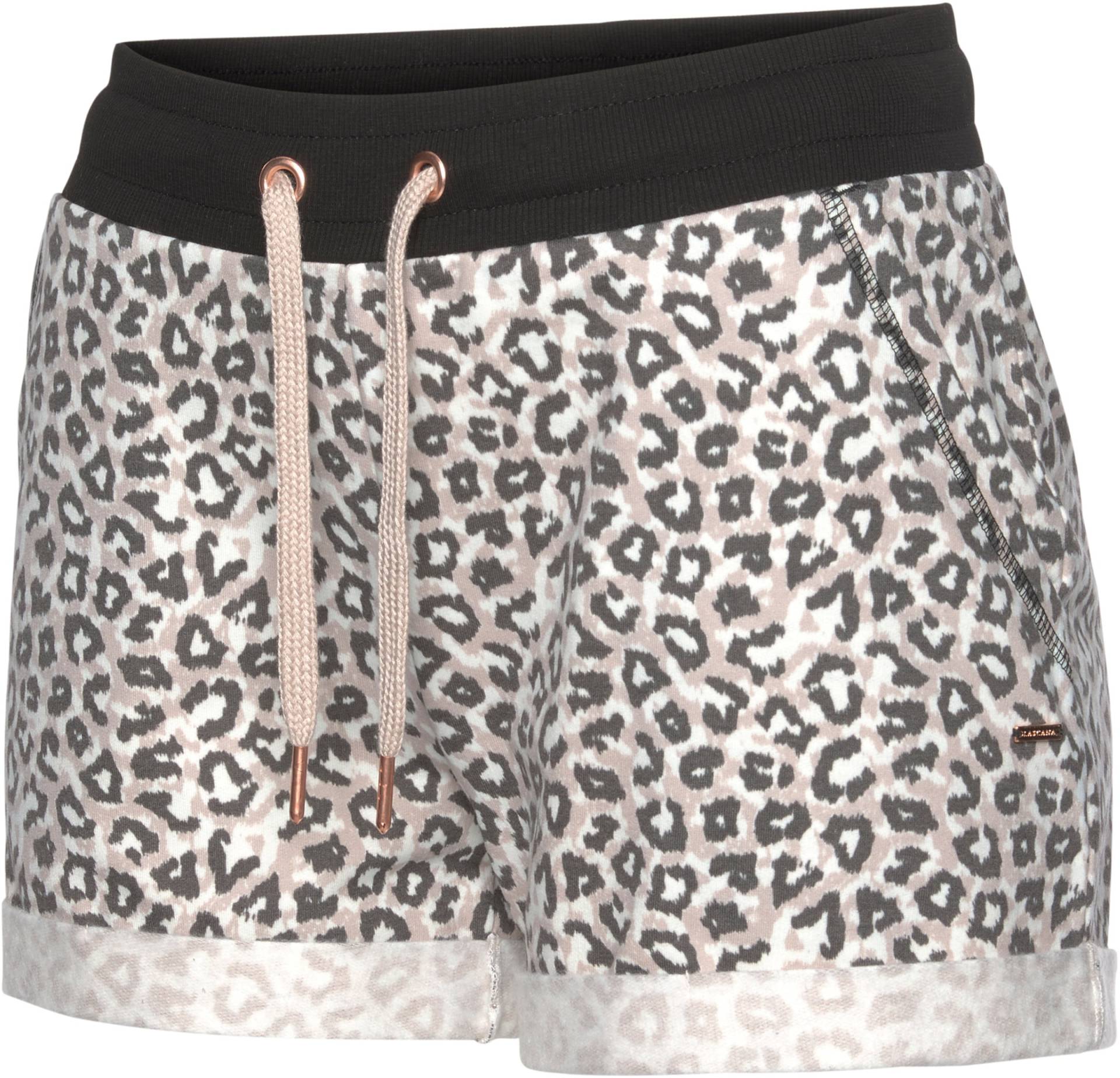 Shorts in beige-schwarz von LASCANA