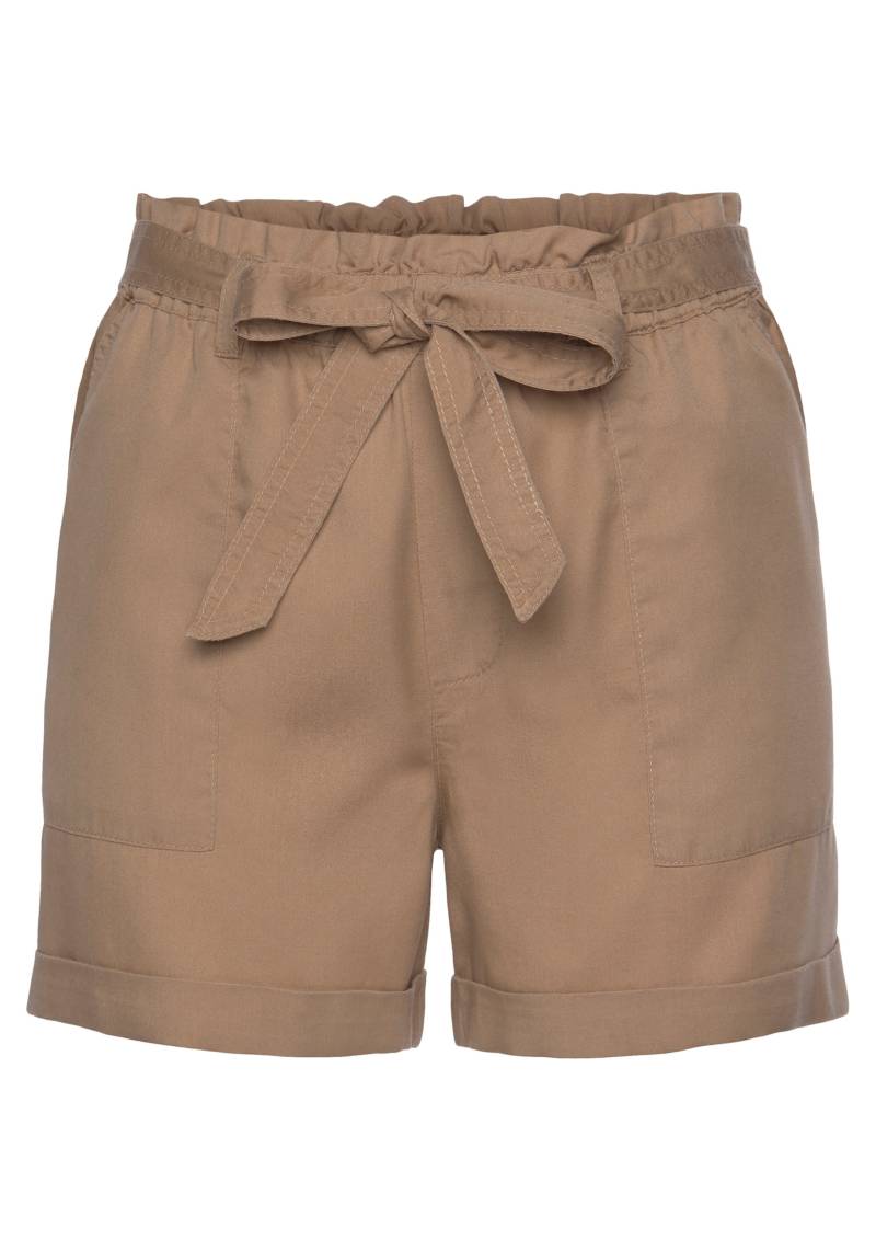 Shorts in camelfarben von Buffalo