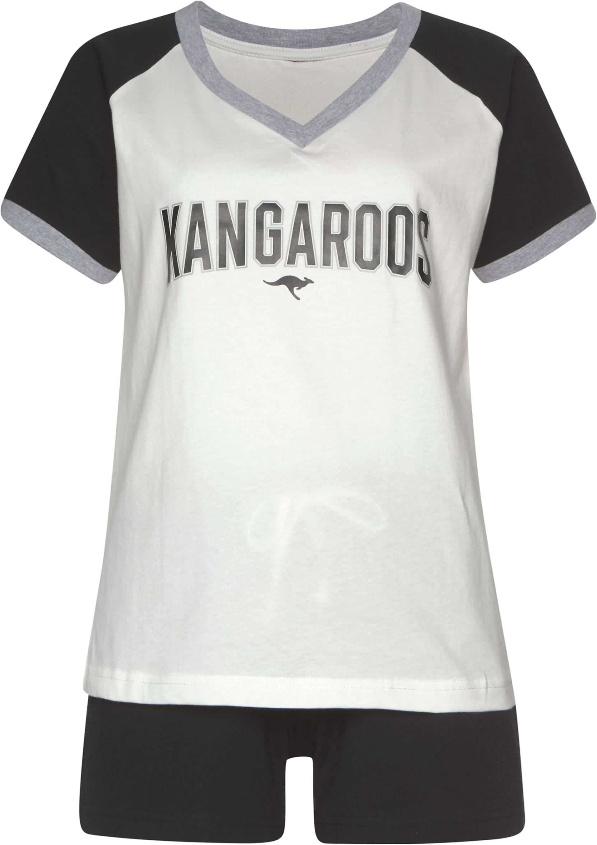 Shorty in schwarz-weiss von KangaROOS