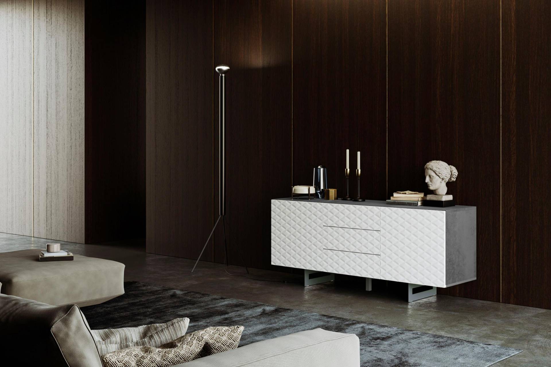 DIVENTA Sideboard »KORFU«, Breite 165 cm von DIVENTA