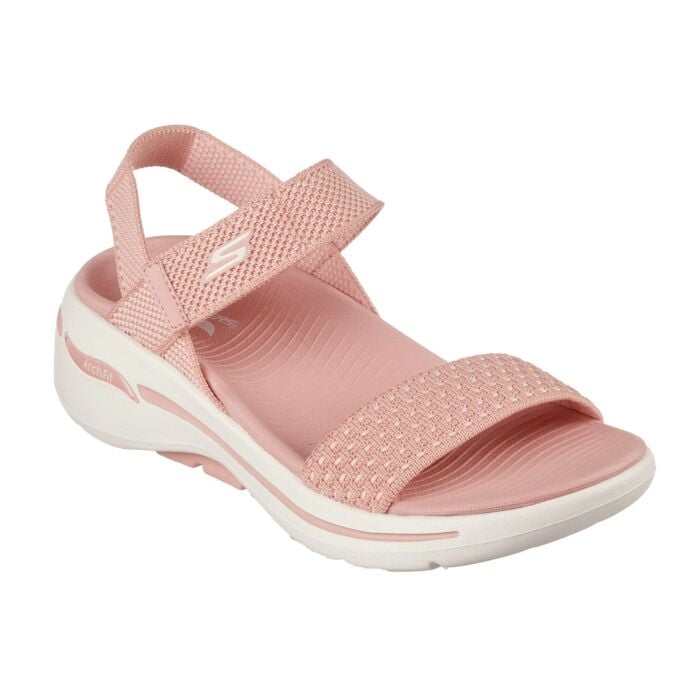 Skechers GO Walk Sandale für Damen rosa, 35 von Skechers