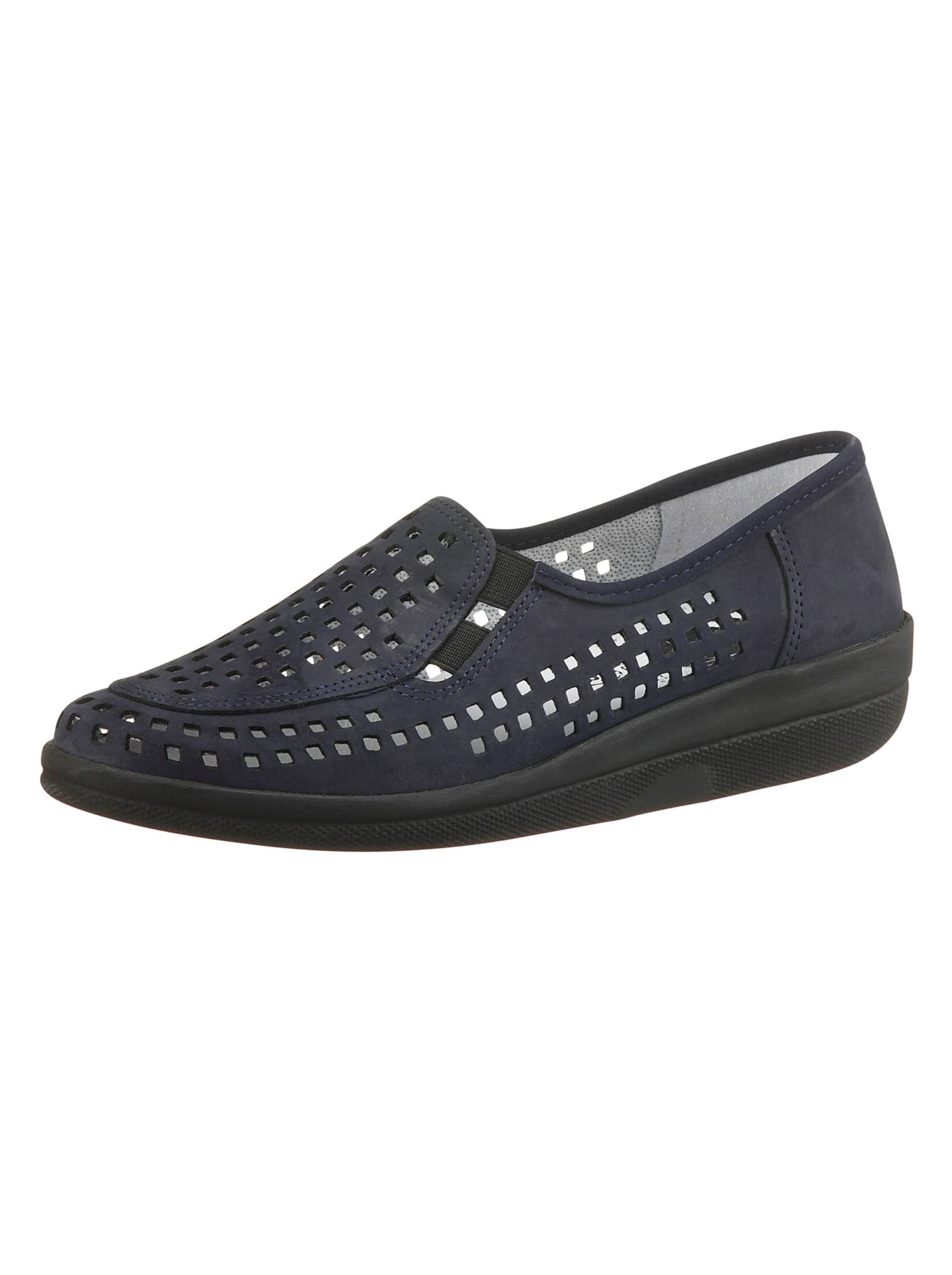 Slipper in blau von airsoft comfort+