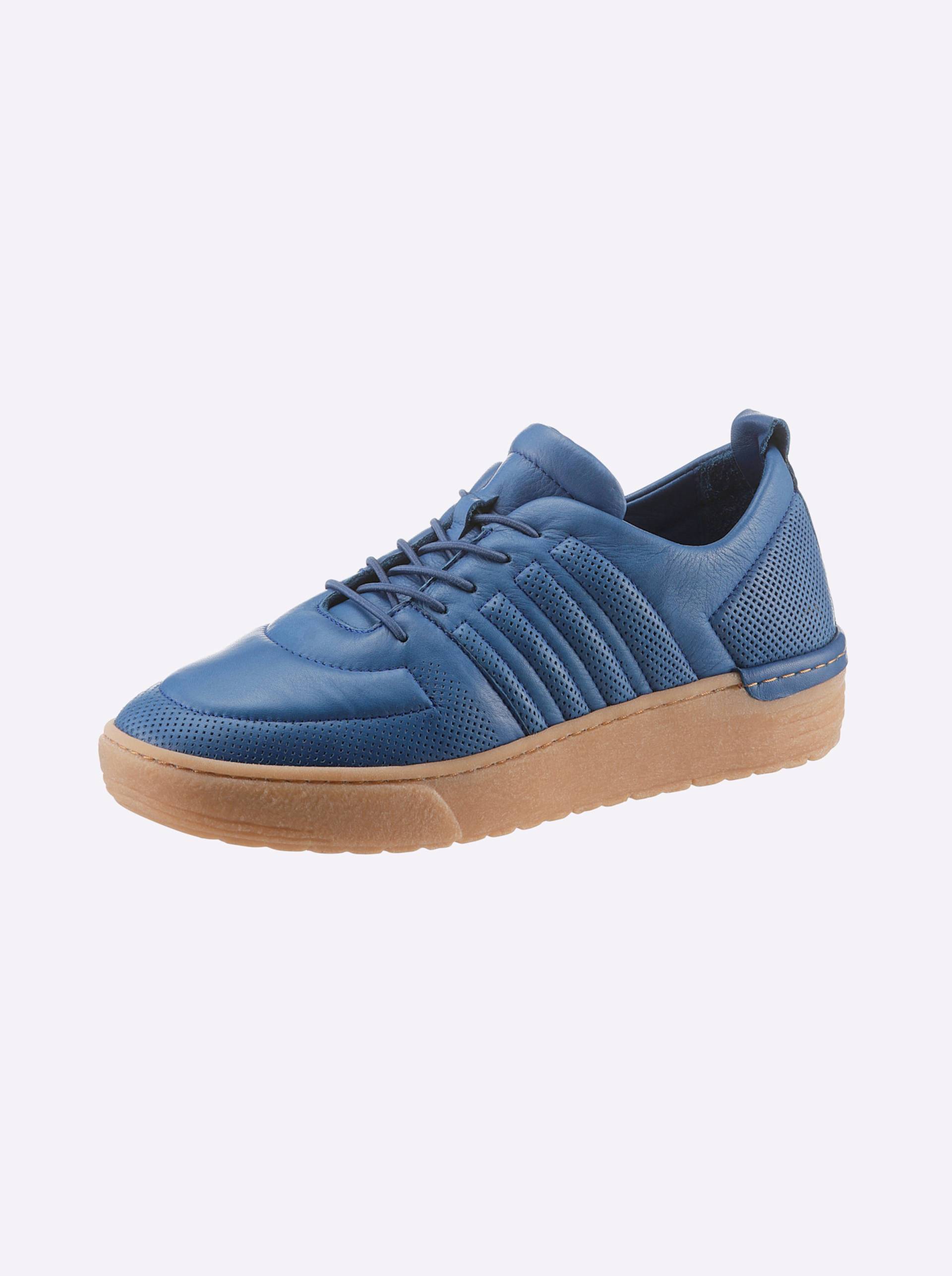 Sneaker in jeansblau von Andrea Conti