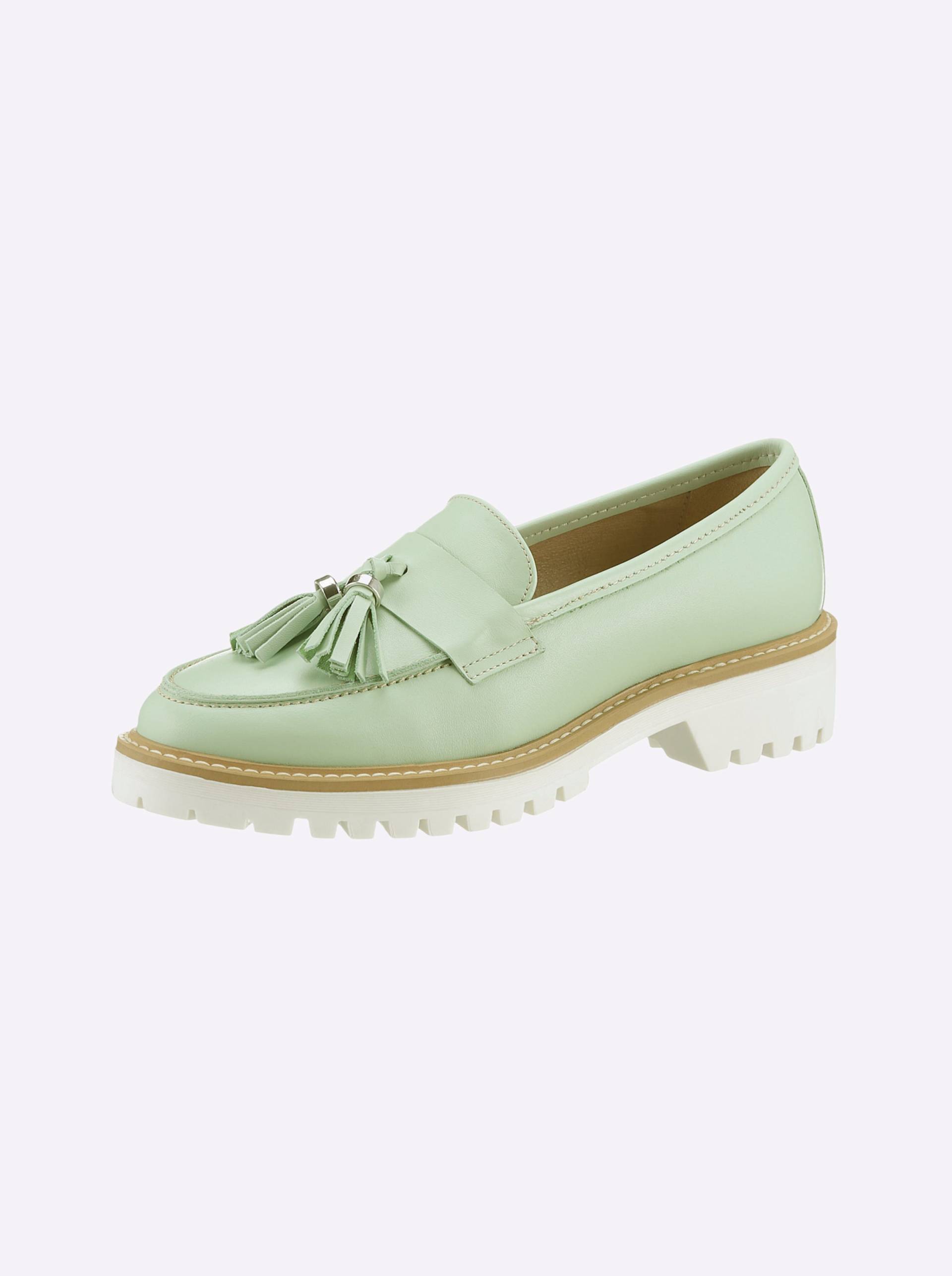 Slipper in mint von heine