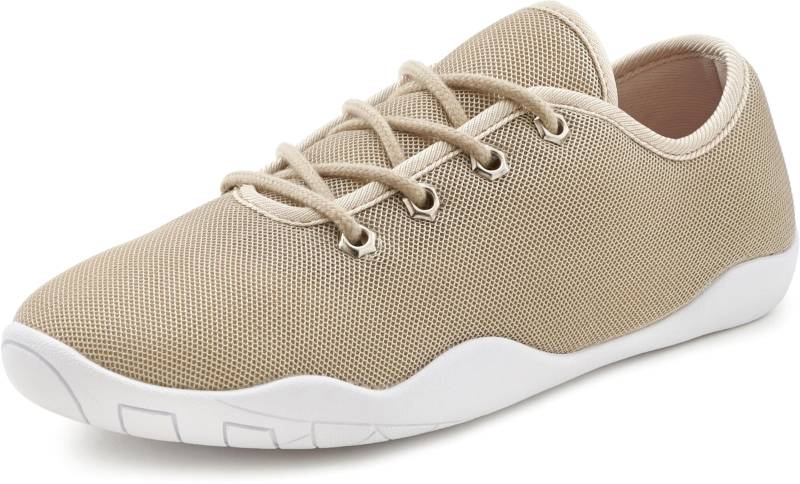 Sneaker in beige von LASCANA