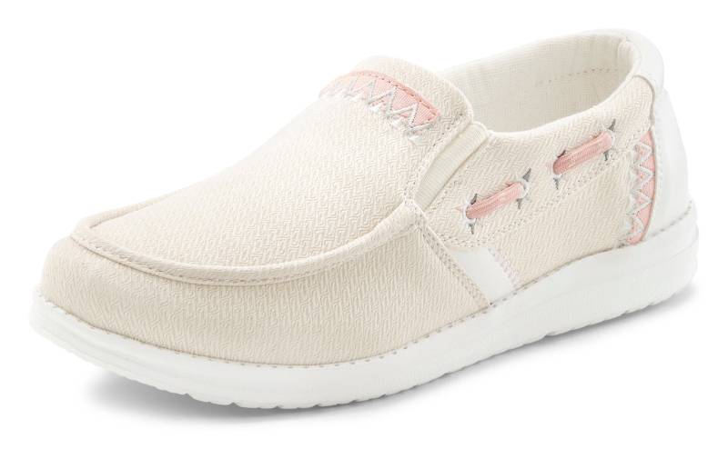 Sneaker in beige von Vivance