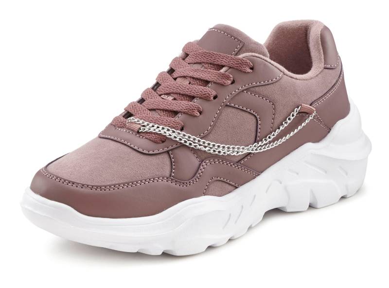 Sneaker in mauve von LASCANA