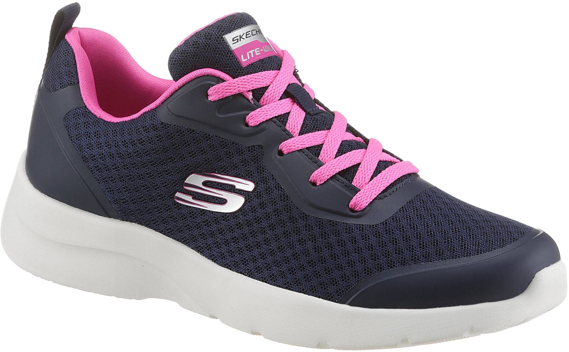 Sneaker in navy-pink von Skechers