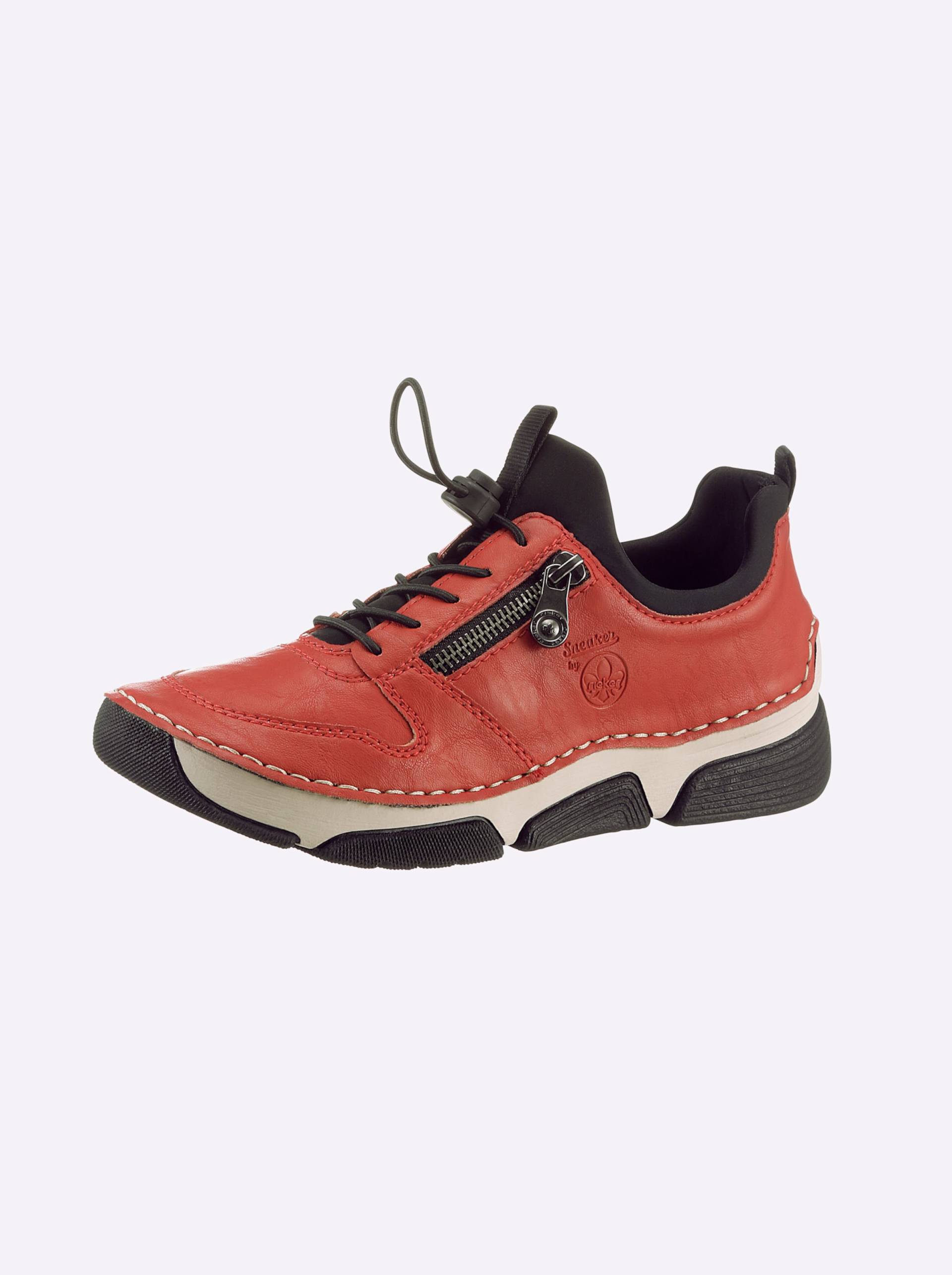 Sneaker in rot von Rieker