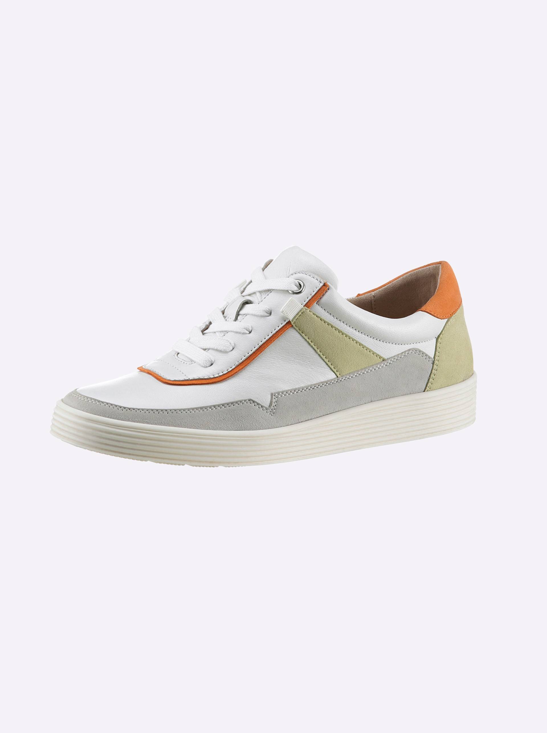 Sneaker in weiss-grau von Caprice