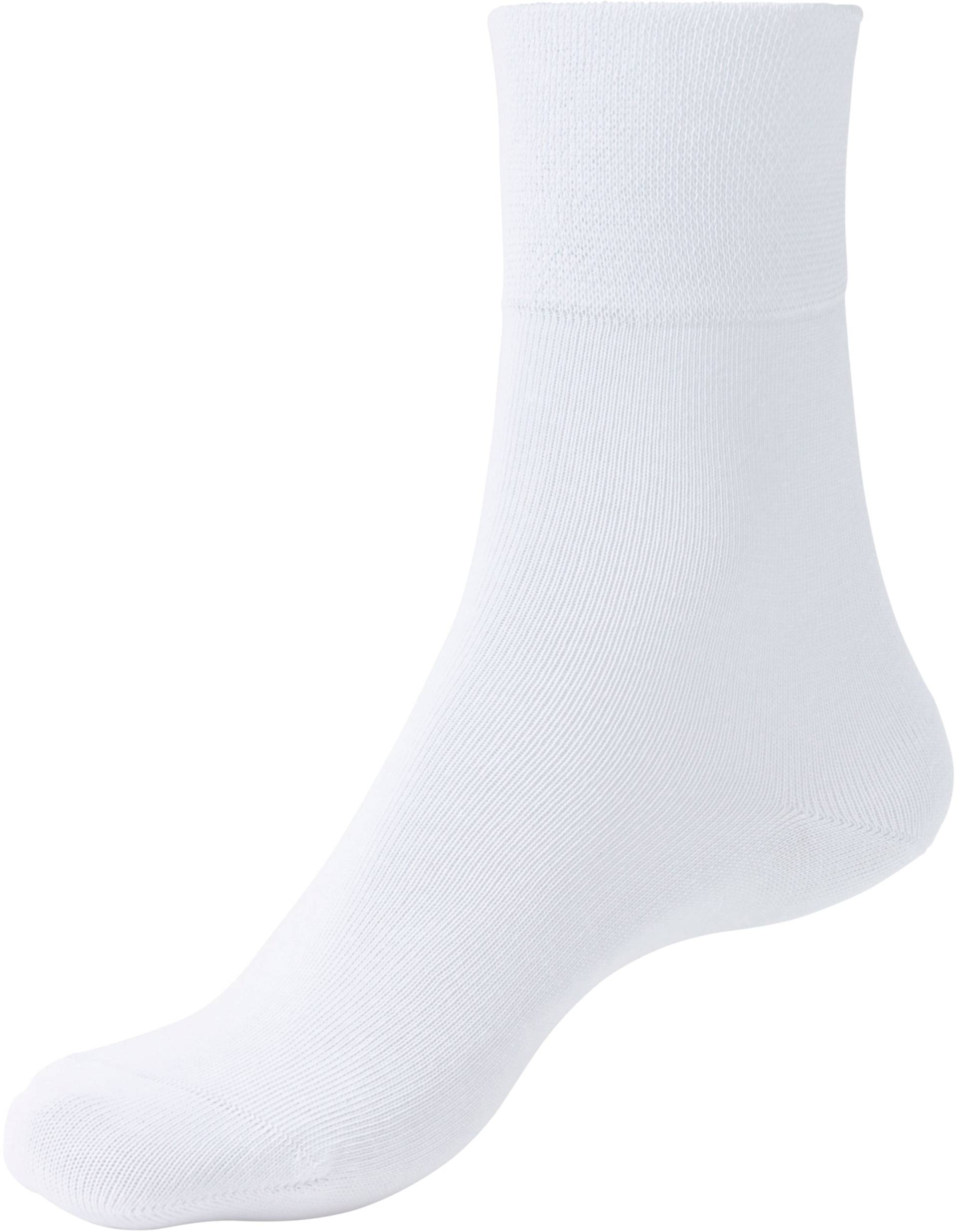 Socken in 6x weiss von H.I.S