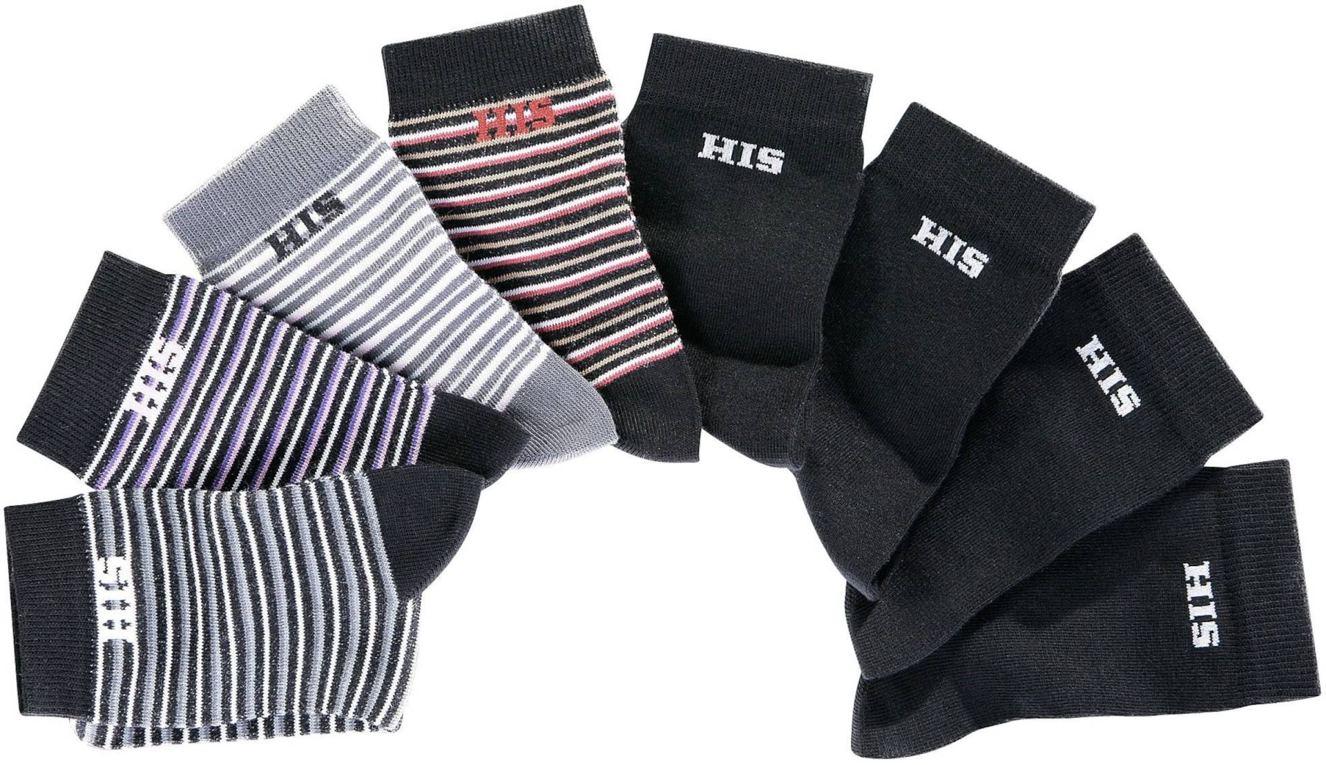 Socken in schwarz-bunt von H.I.S