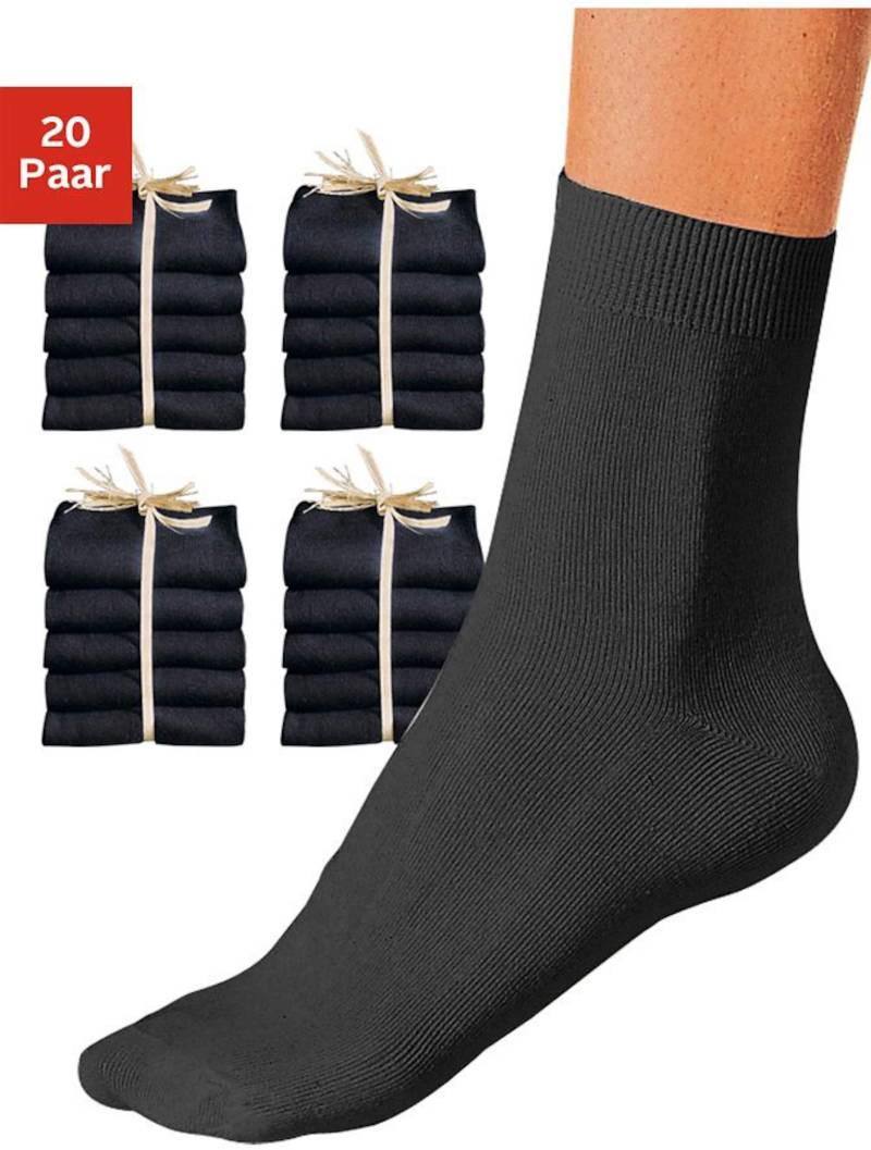 Socken in schwarz von Go in