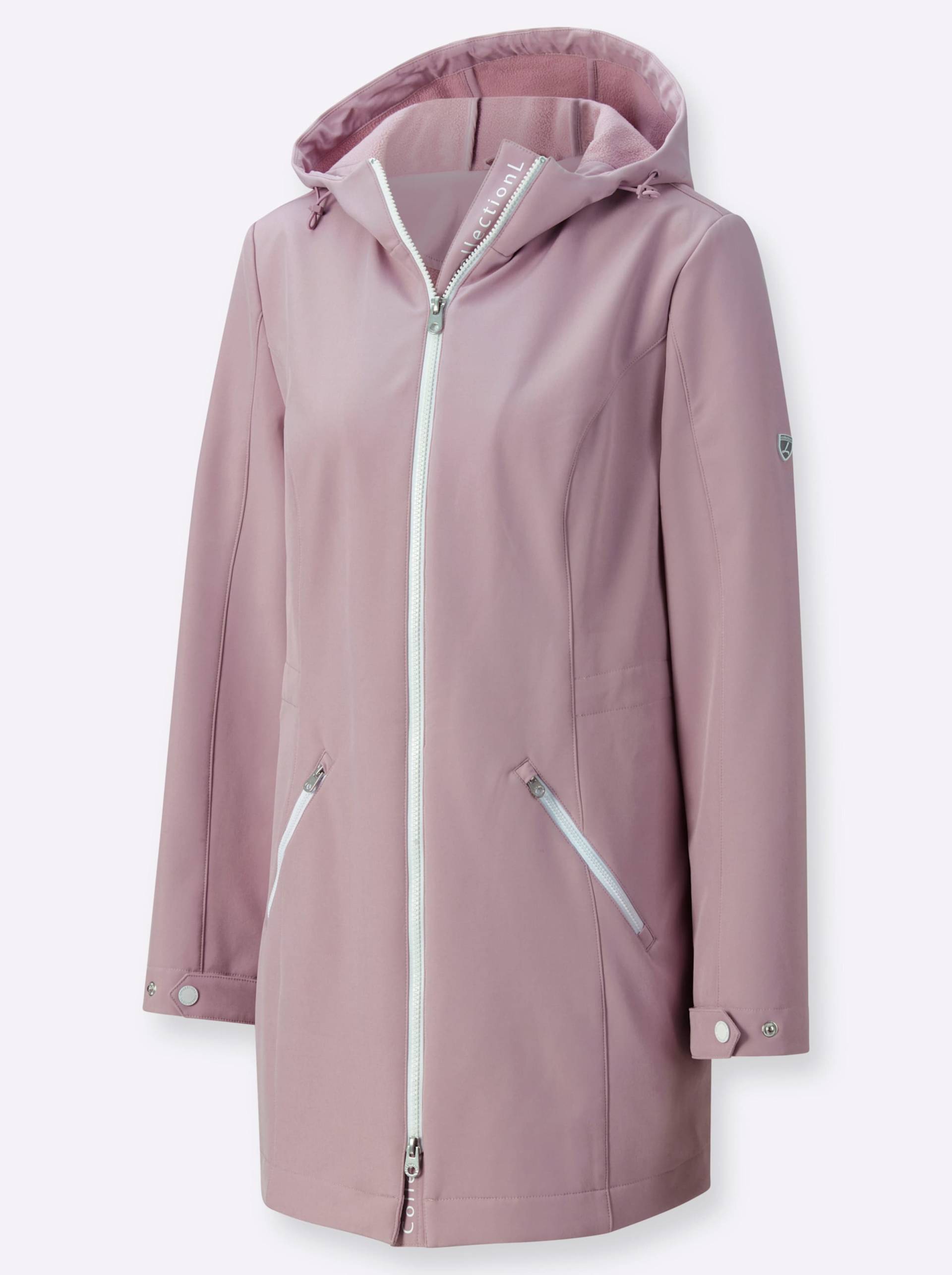 Softshell-Jacke in mauve von heine