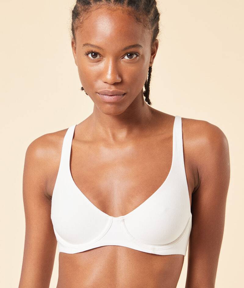 Soutien-gorge sans coques en coton