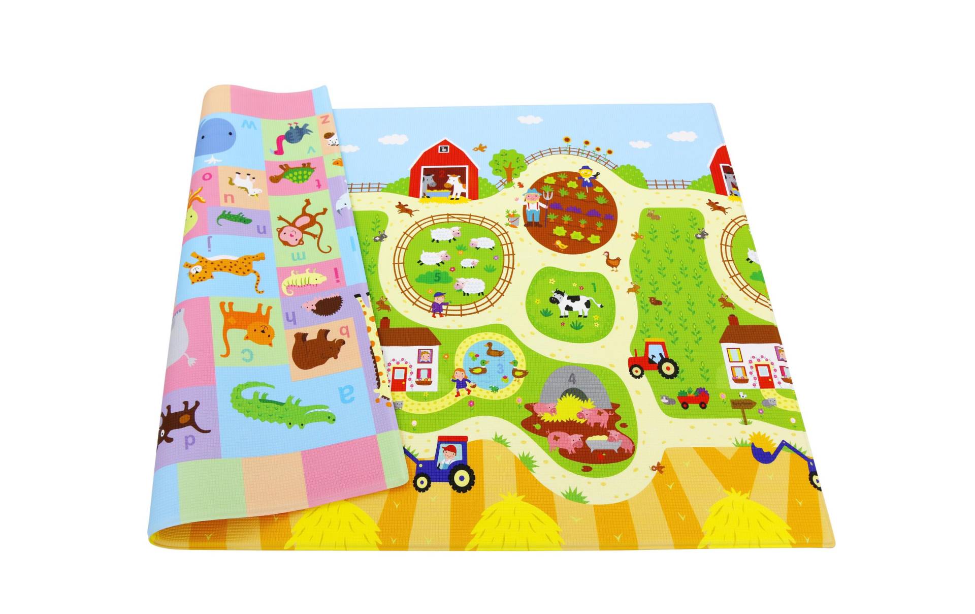 BabyCare Spielmatte »Busy Farm, 210 x 140 cm« von BabyCare