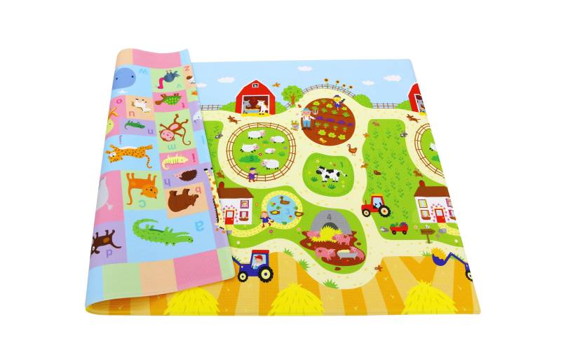 BabyCare Spielmatte »Busy Farm, 210 x 140 cm« von BabyCare