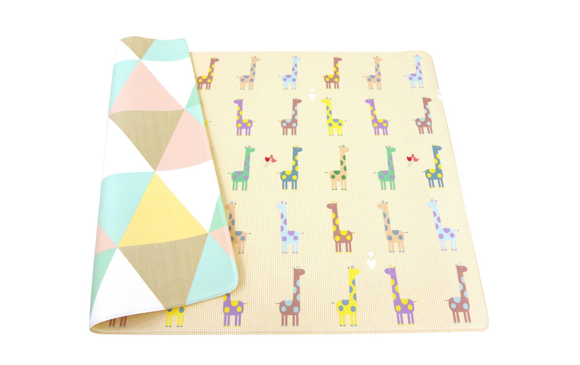 BabyCare Spielmatte »Giraffe in Love, 185 x 125 cm« von BabyCare