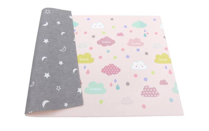 BabyCare Spielmatte »Happy Clouds, 185 x 125 cm« von BabyCare