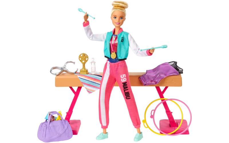 Barbie Spielfigur »Spielset Turnen«, (Set) von Barbie