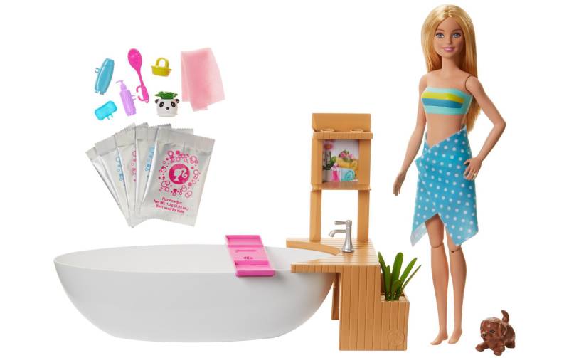 Barbie Spielwelt »Wellness Sprudelbad«, (Set) von Barbie