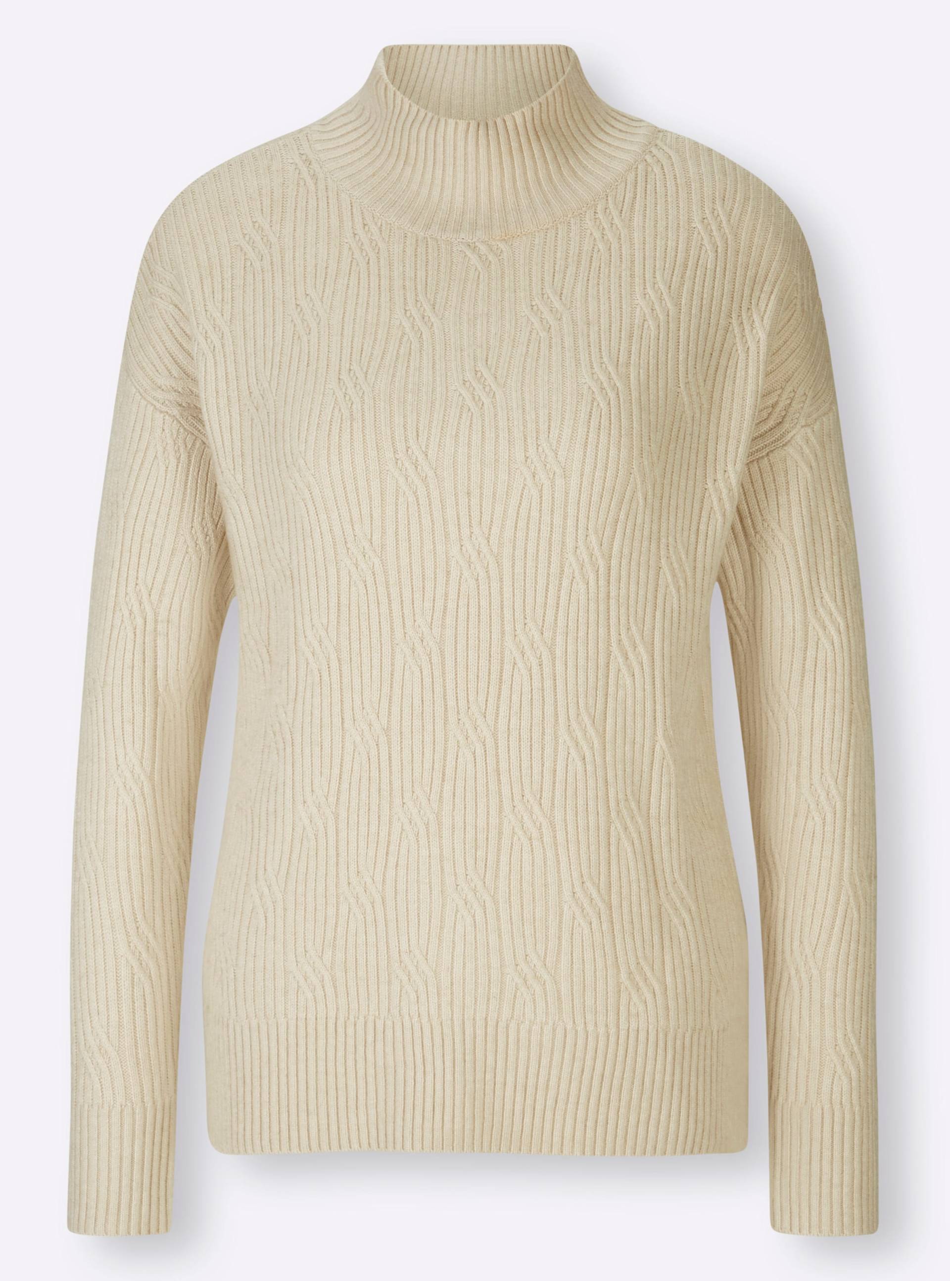 Stehkragen-Pullover Stehkragen-Pullover