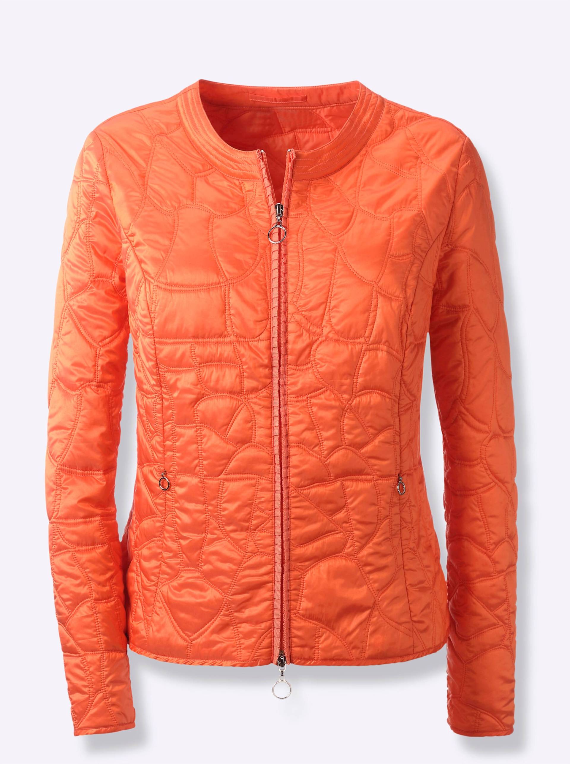 Steppjacke in orange von heine