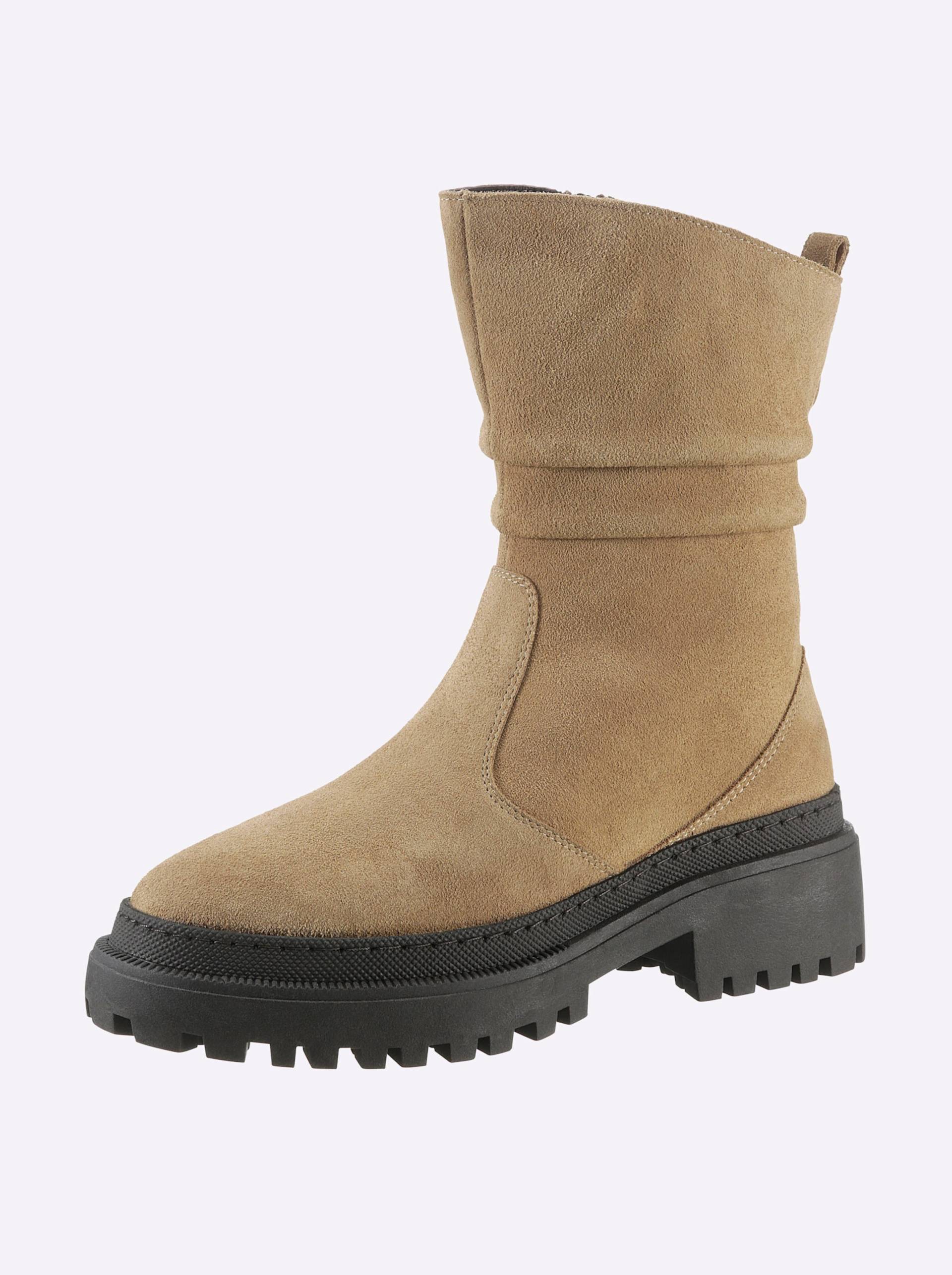 Stiefel in beige von heine