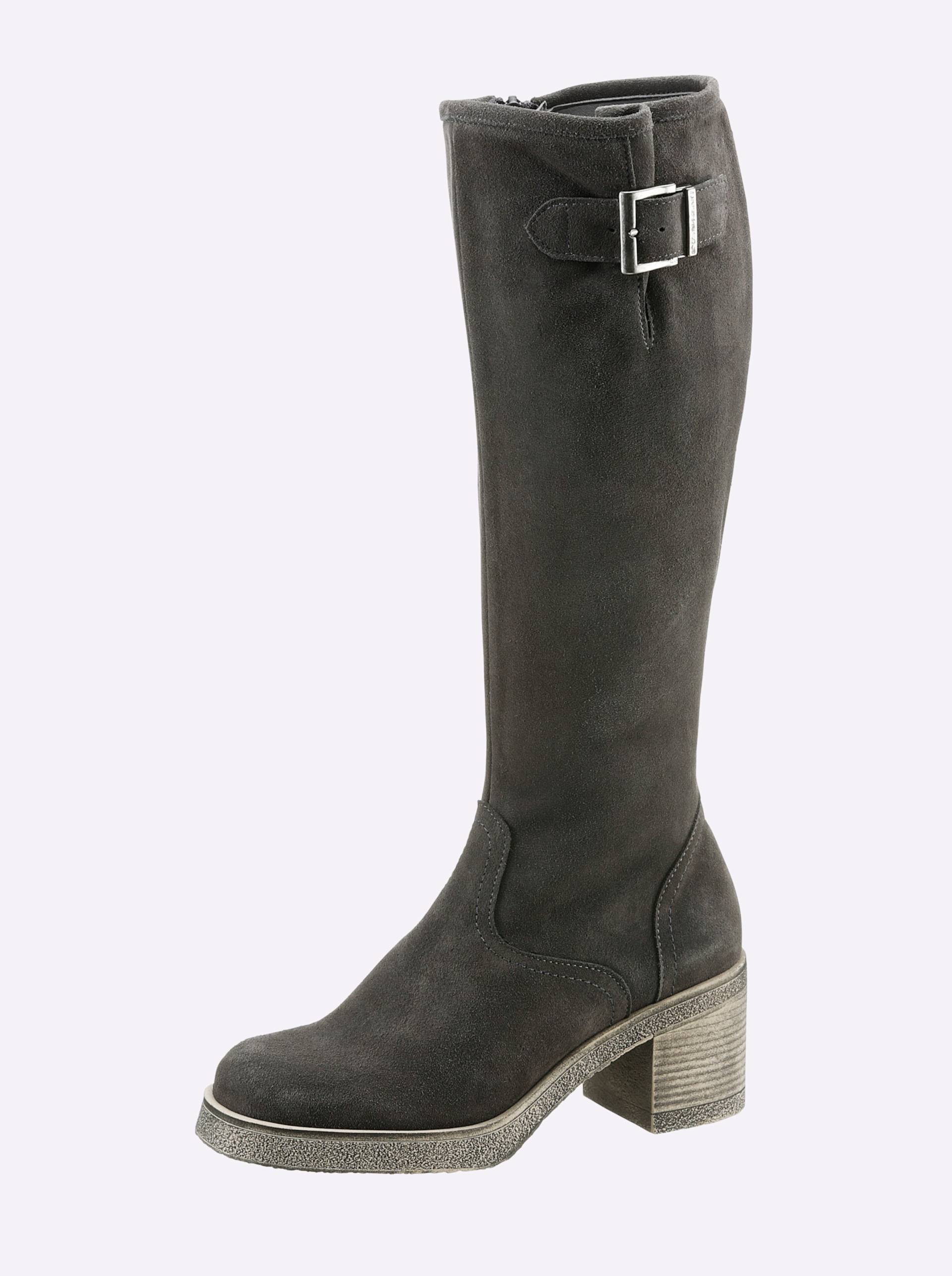 Stiefel in grau von heine