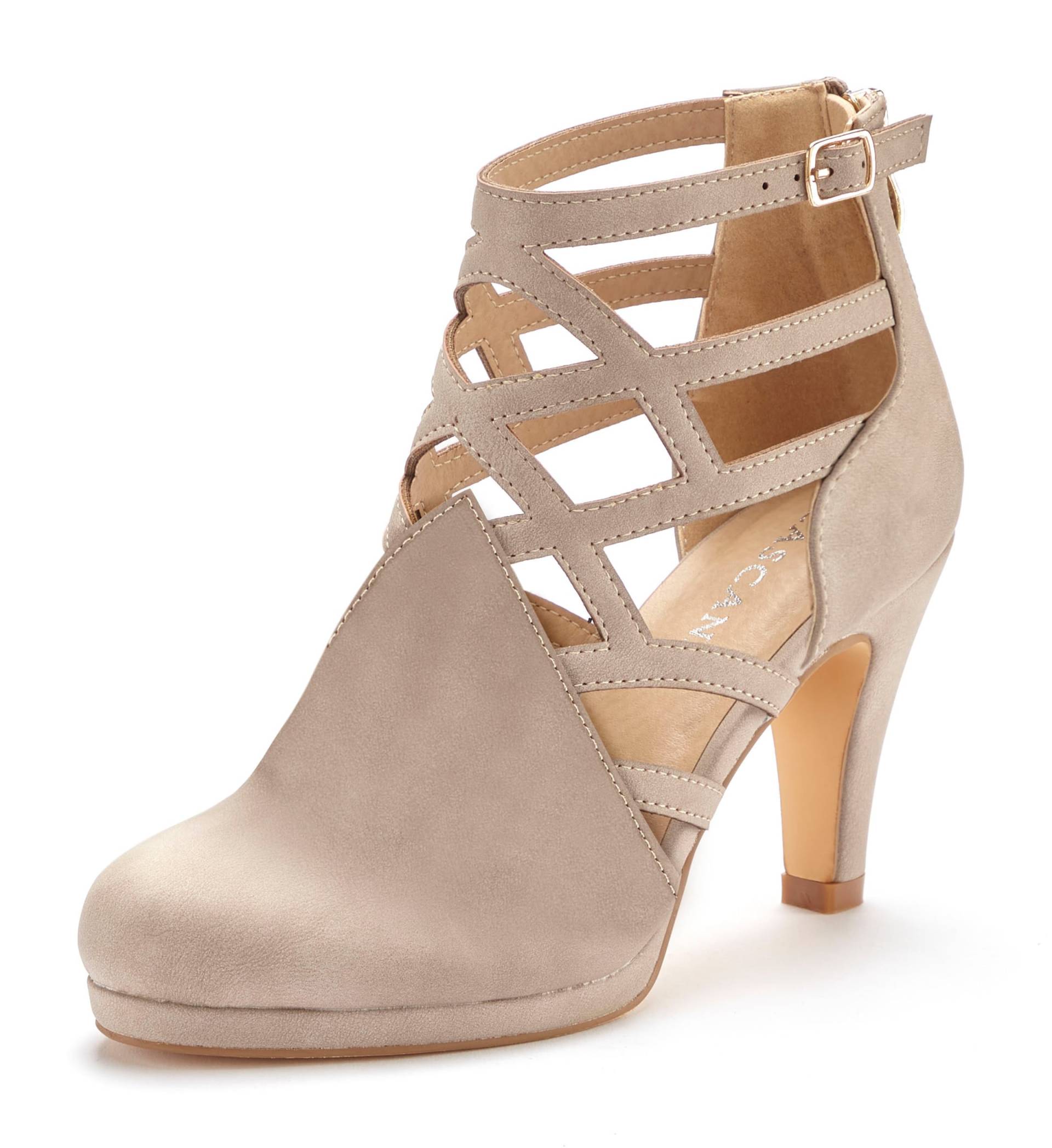 Stiefelette in beige von LASCANA