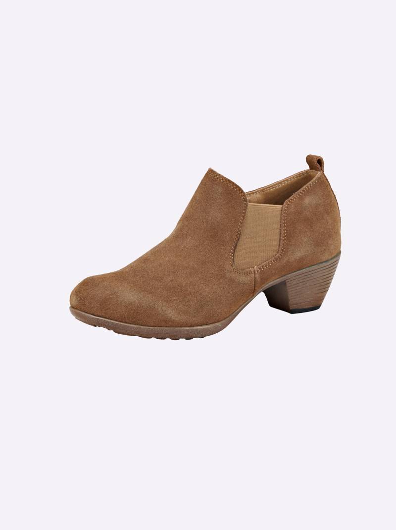 Stiefelette in camel von Andrea Conti