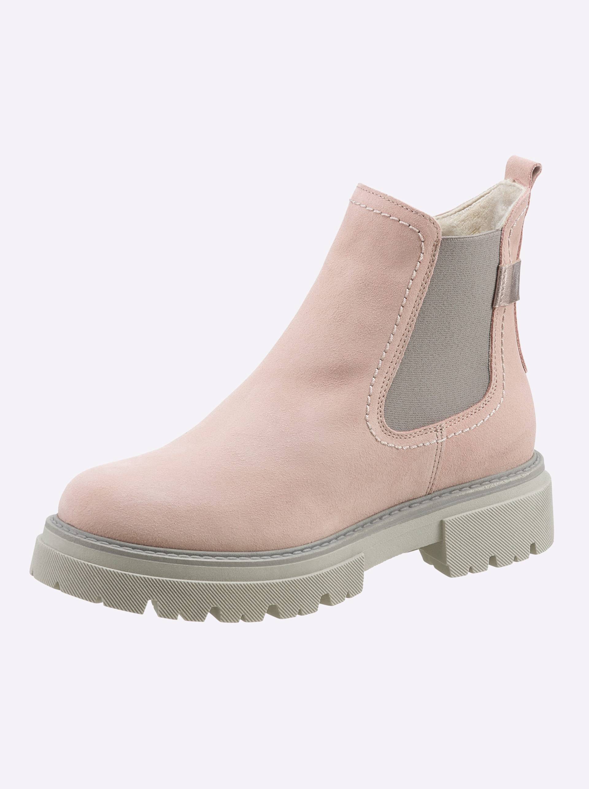 Stiefelette in rose von heine