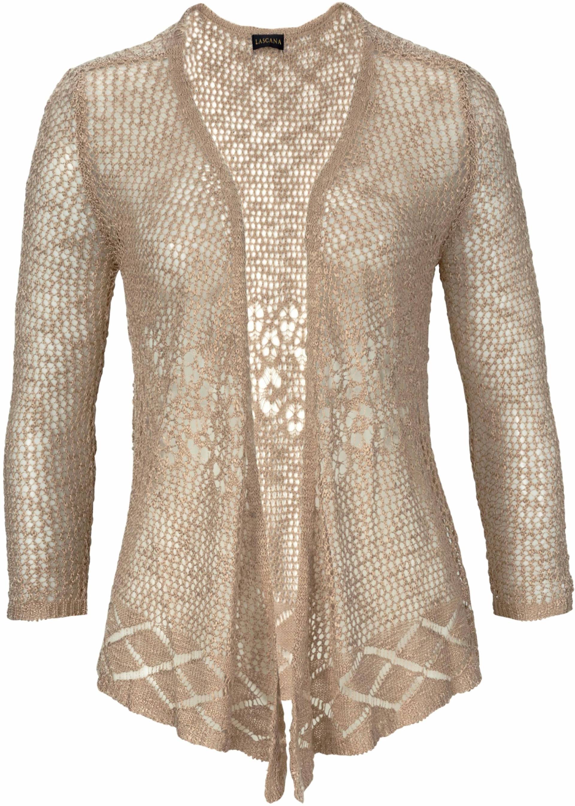 Strickjacke in sand von s.Oliver