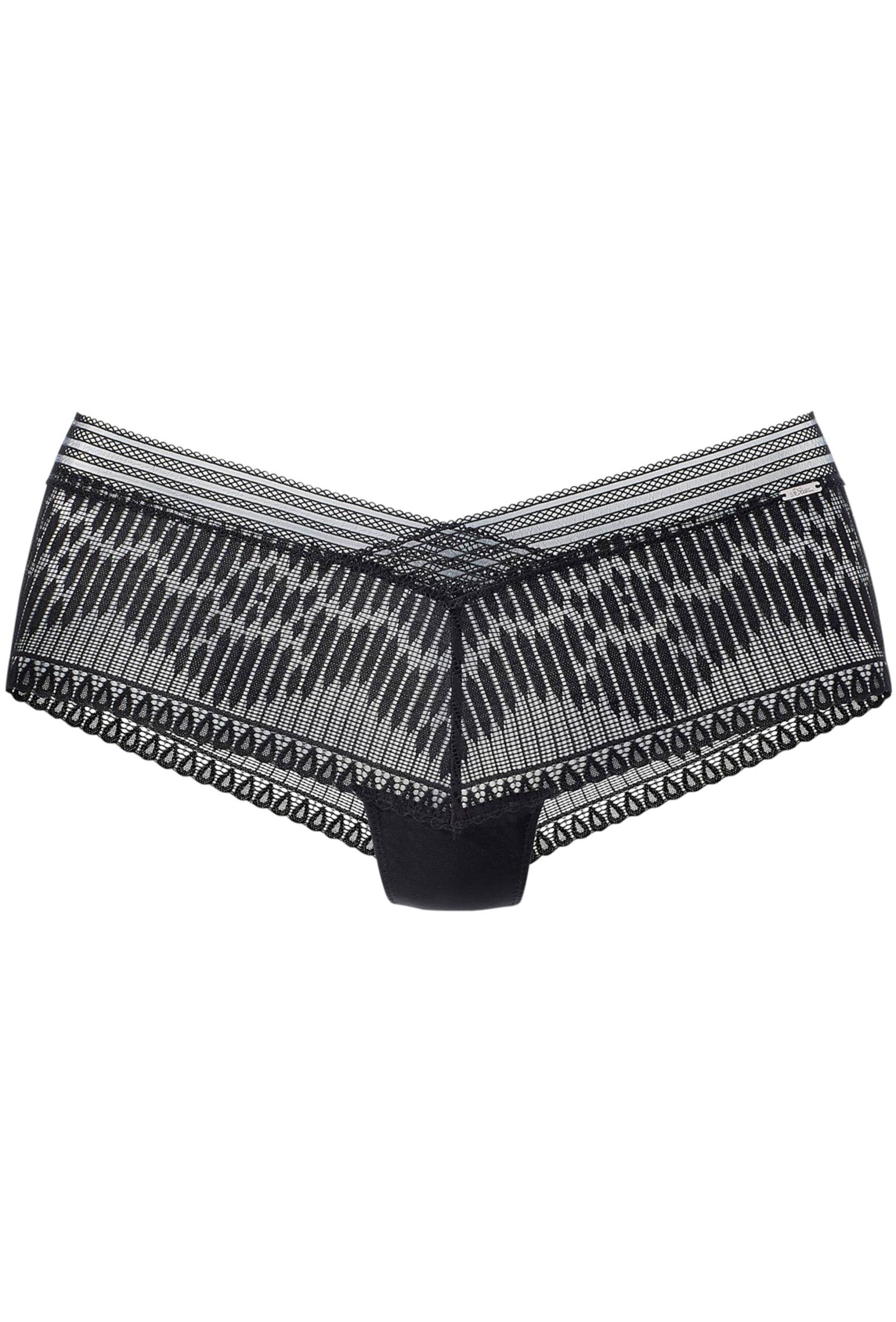 Stringpanty in schwarz von s.Oliver